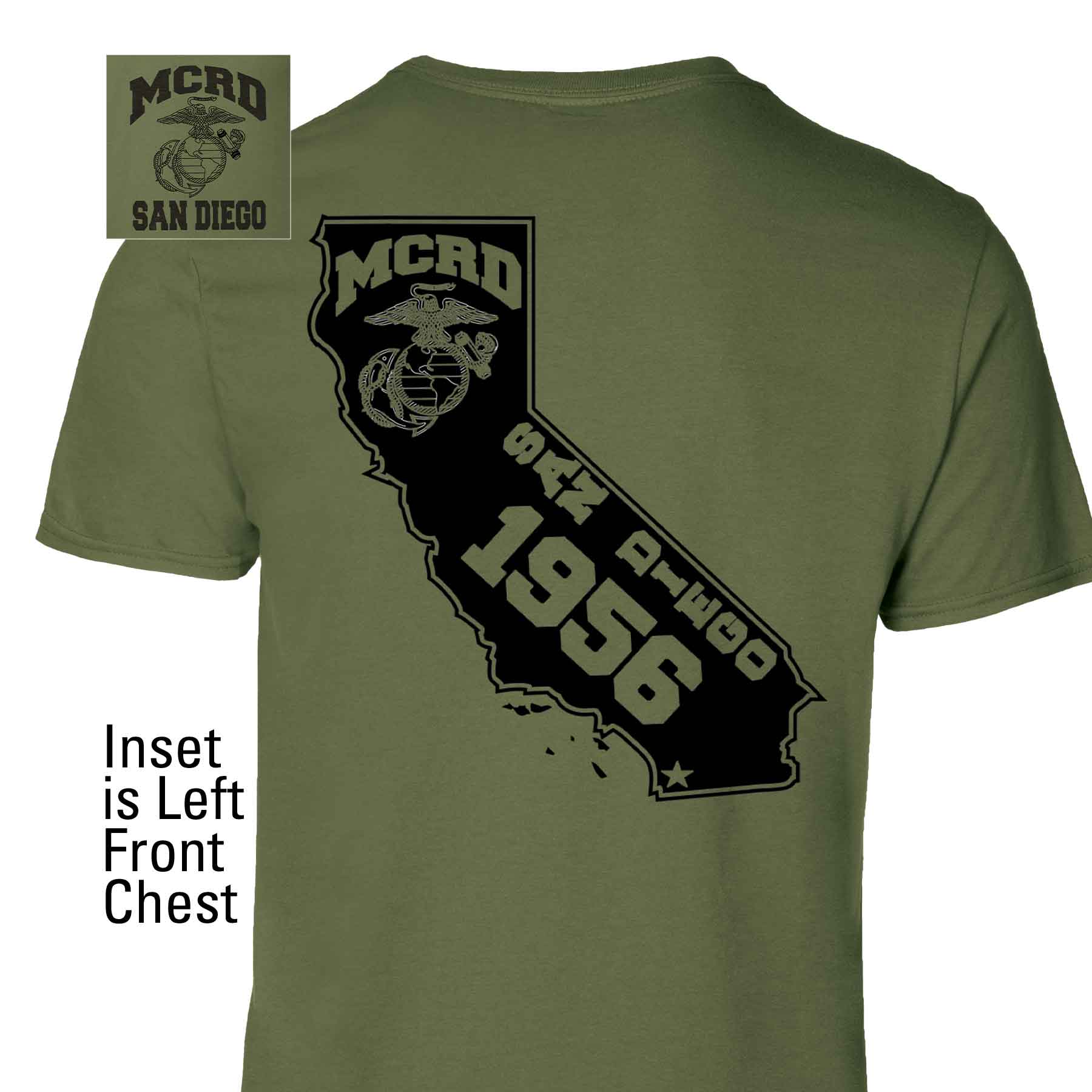 MCRD Location/Year State T-Shirt - Image 9