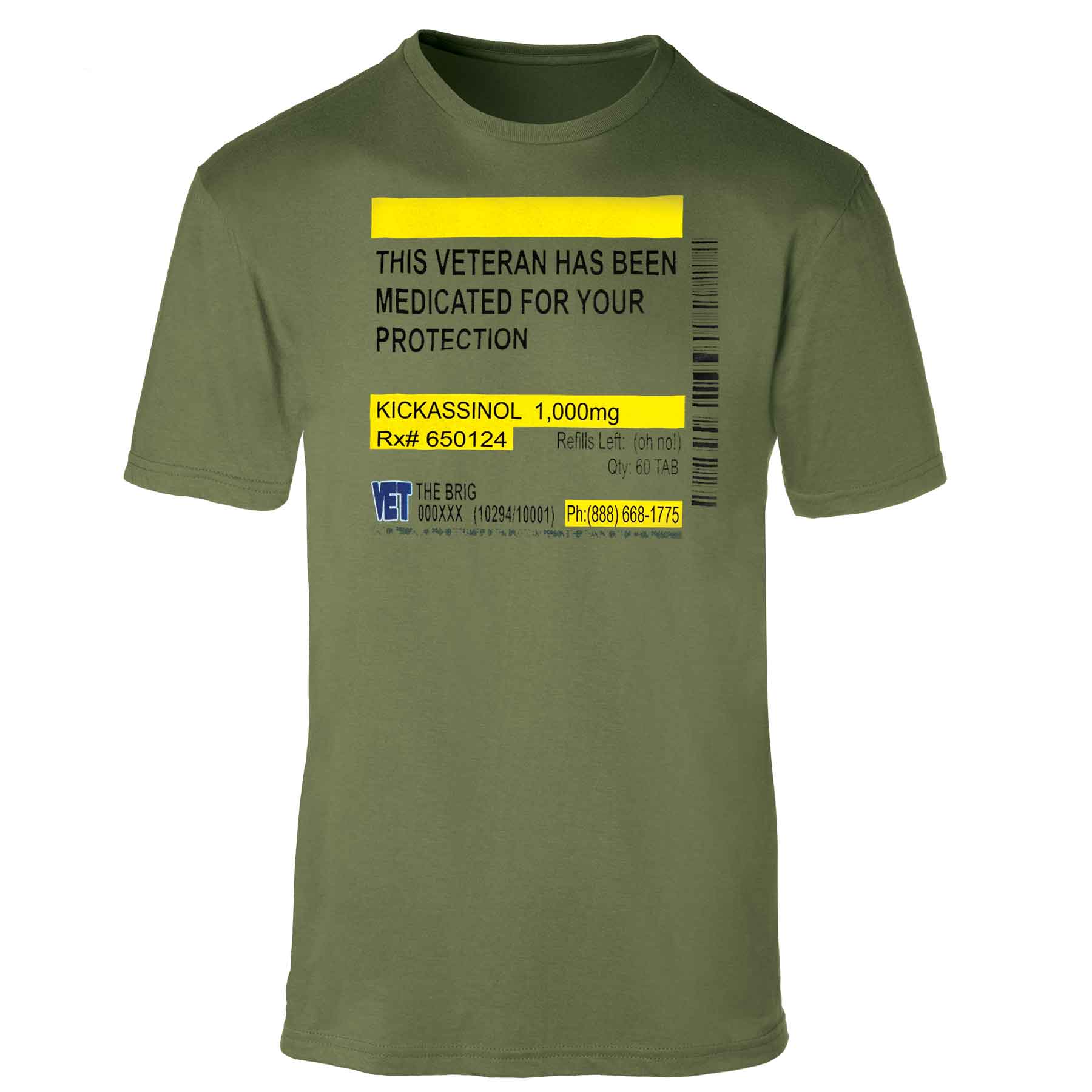 Medicated For Your Protection T-shirt - Image 4