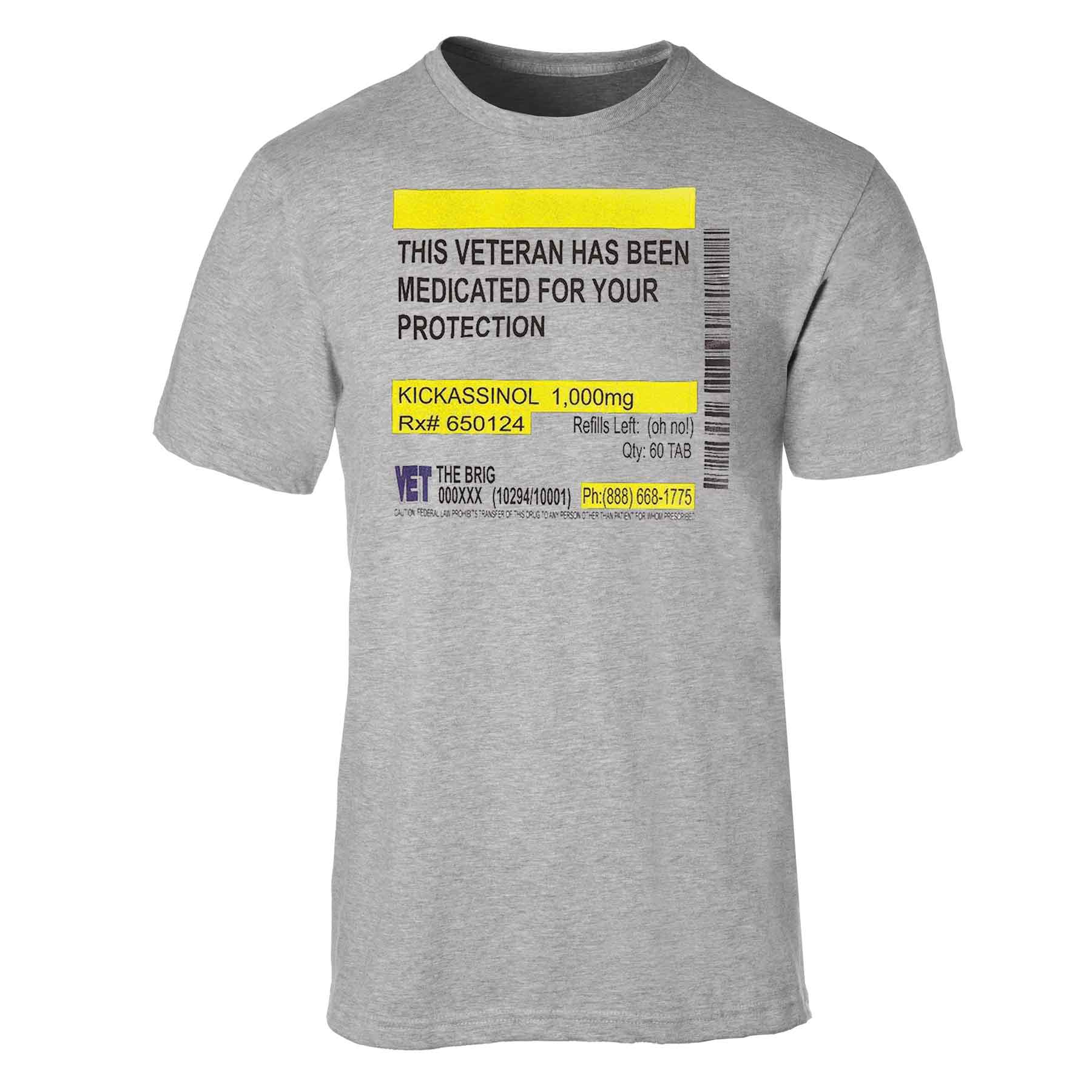 Medicated For Your Protection T-shirt - Image 8