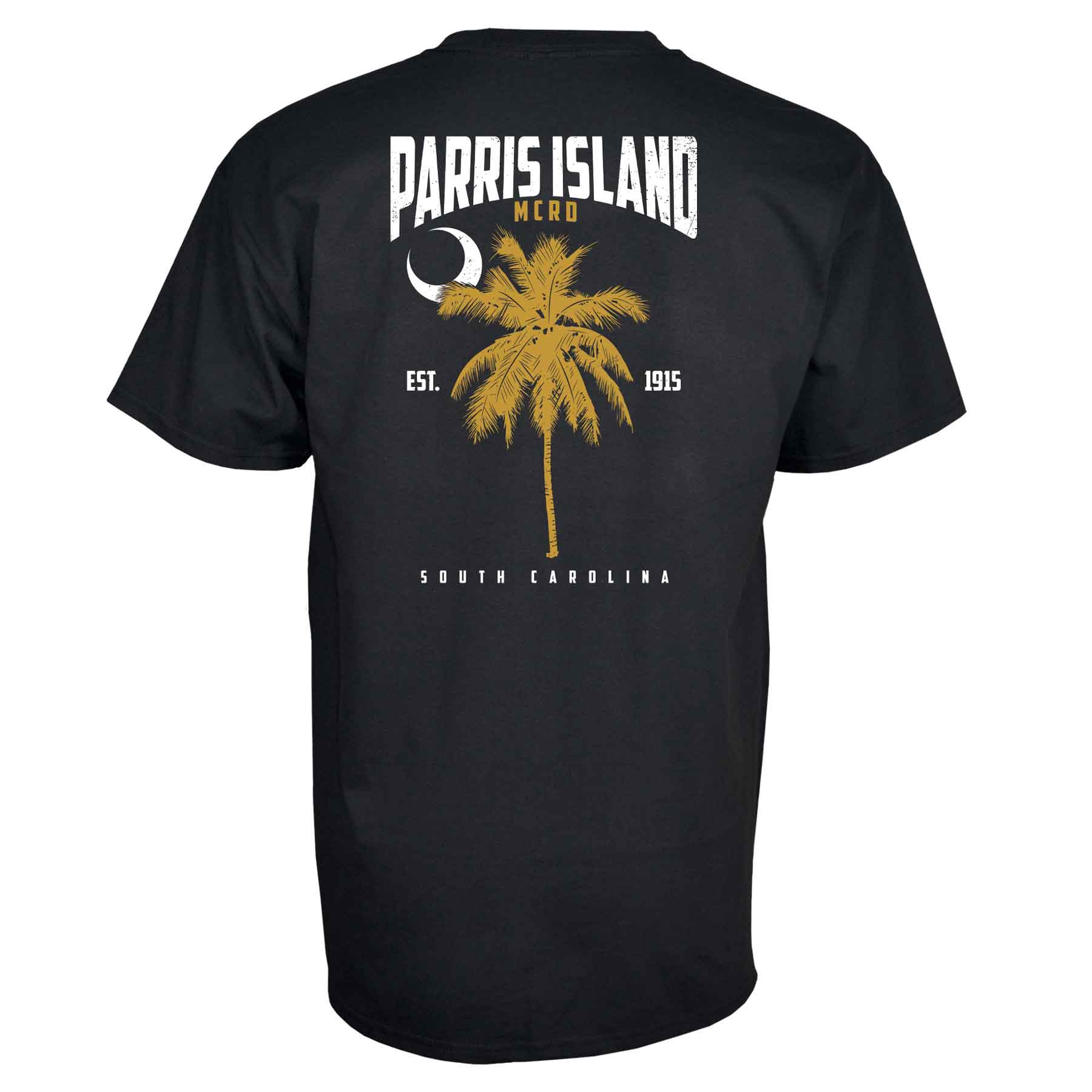 Parris Island MCRD Palm T-shirt - Image 8
