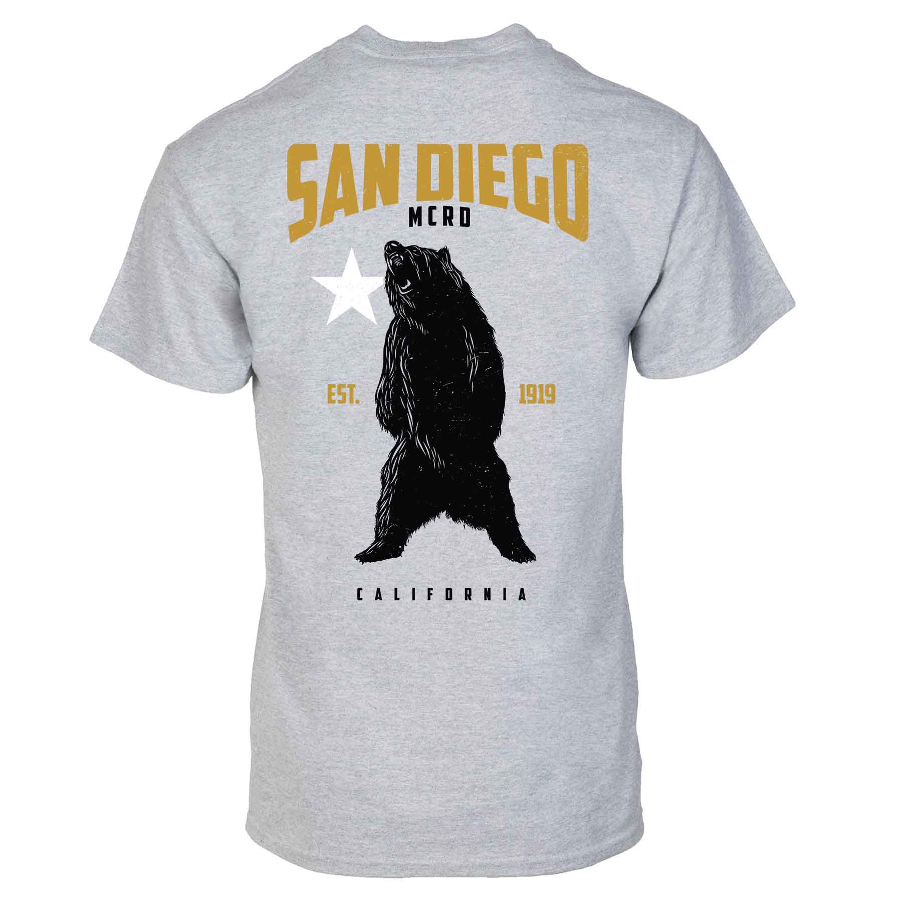 San Diego MCRD Bear T-shirt - Image 7