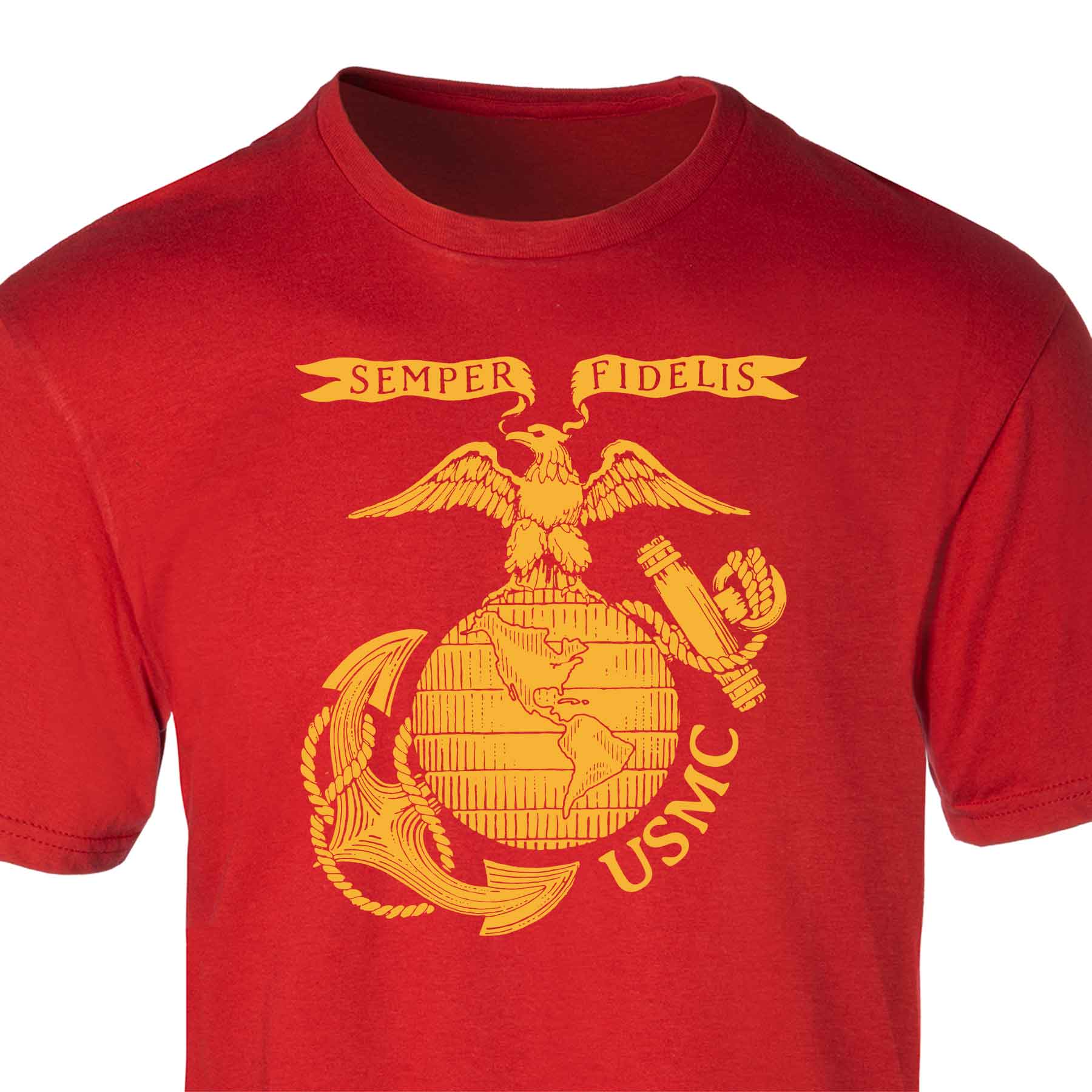 Large Eagle, Globe, and Anchor T-shirt