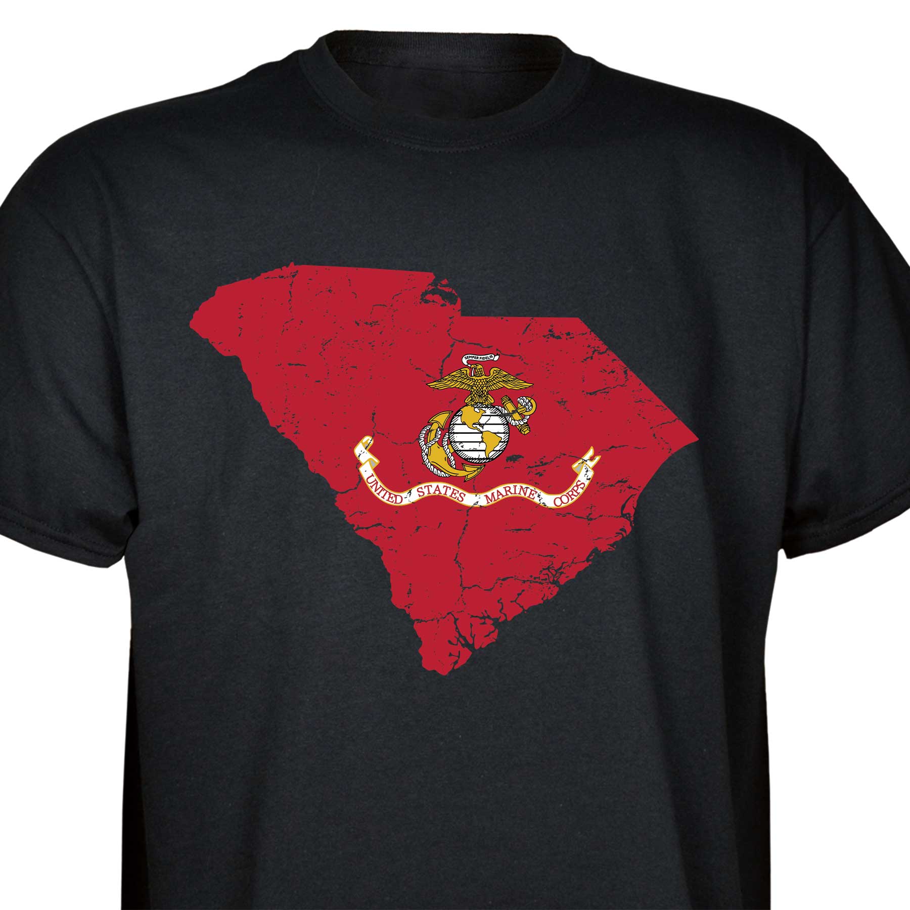 Customizable USMC T-Shirt with Choose-your-State Option - Image 42