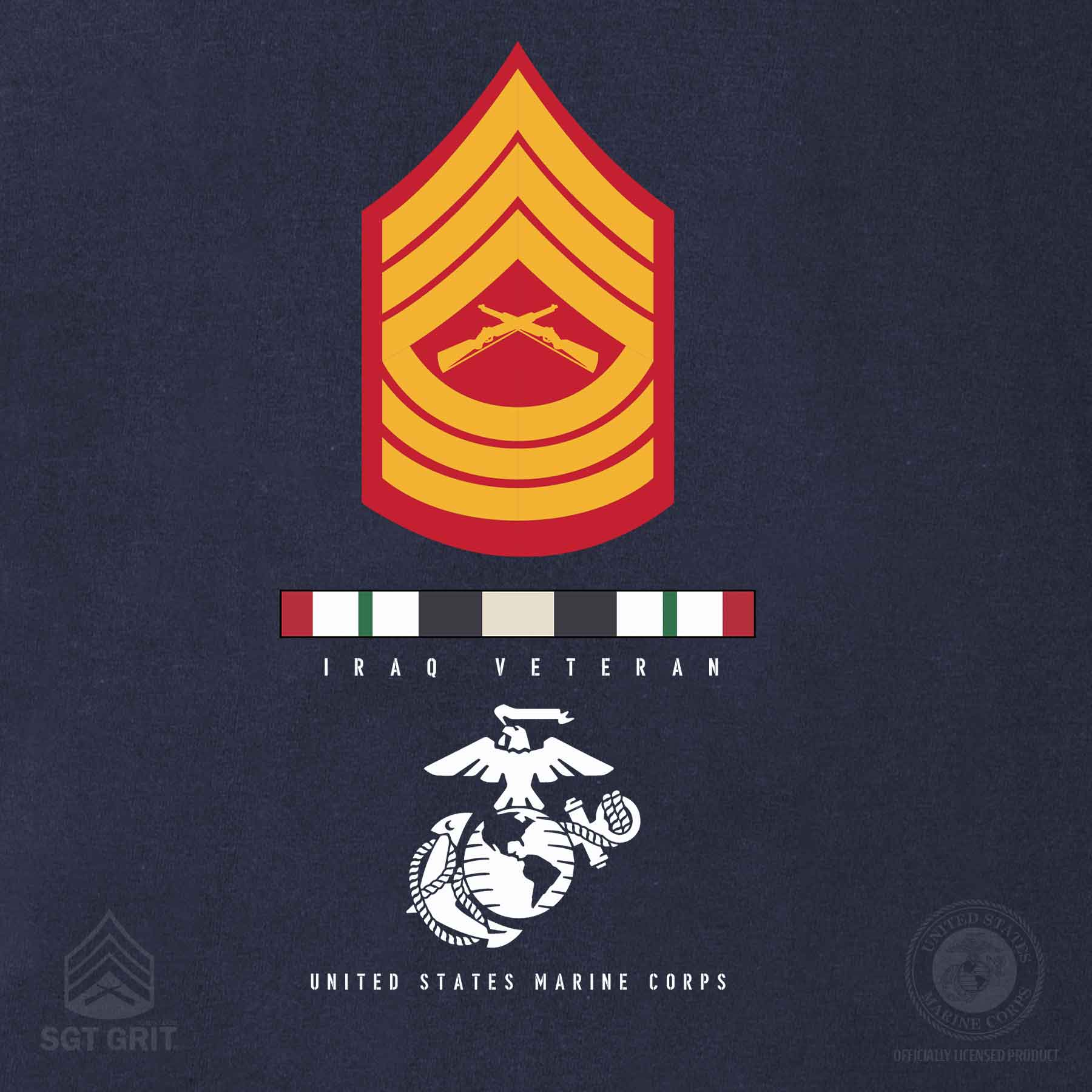 Choose Your Conflict And Rank - Dress Blues T-shirt - Image 7