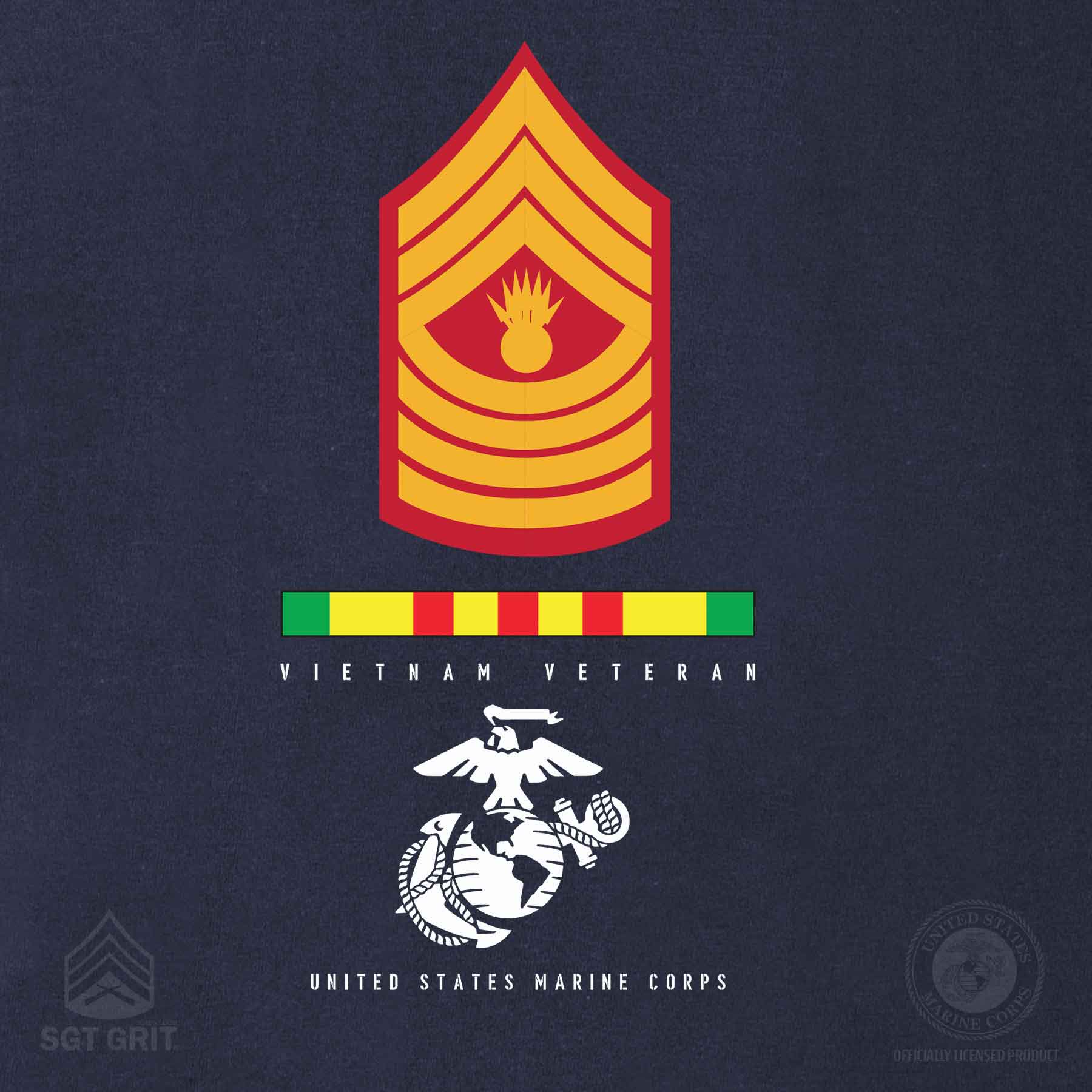 Choose Your Conflict And Rank - Dress Blues T-shirt - Image 9