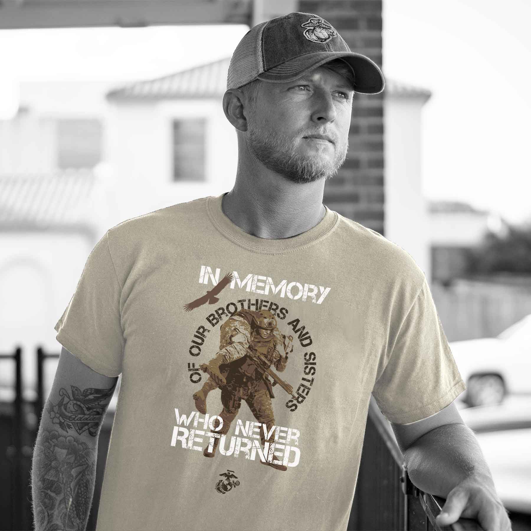 In Memory of Who Never Returned T-shirt - Image 2