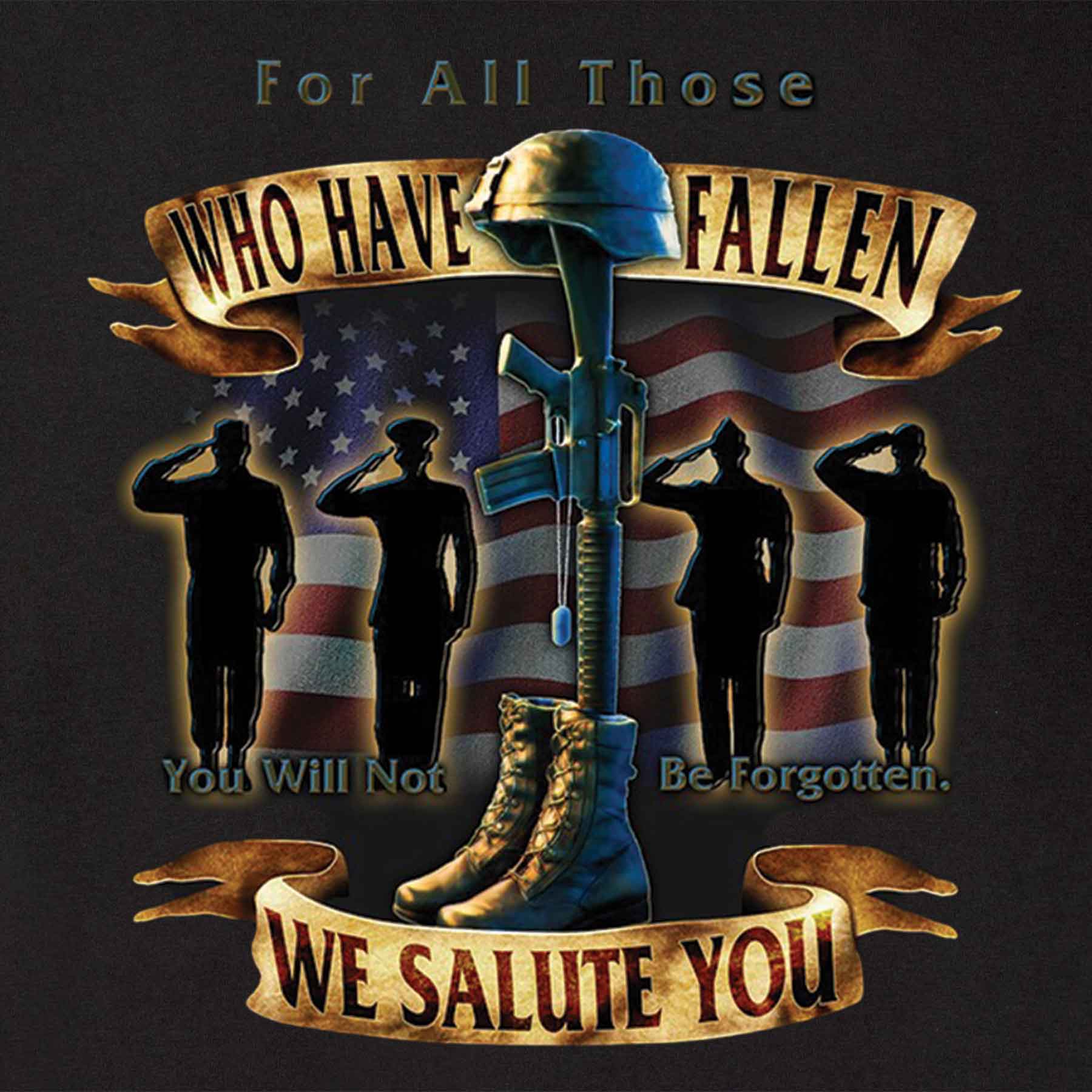 We Salute You T-shirt - Image 6