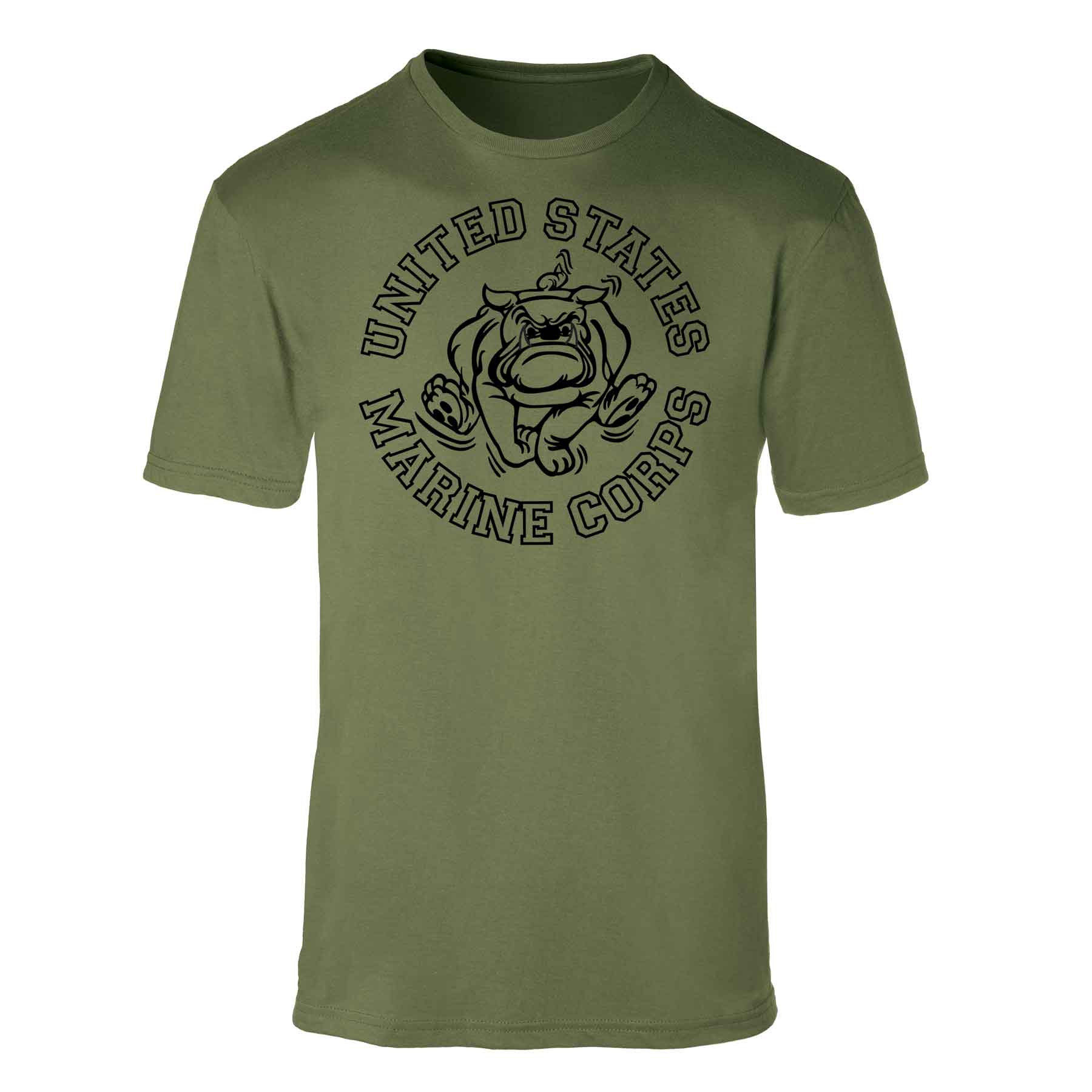 Marine Corps Bulldog Mascot Graphic T-shirt - Image 11