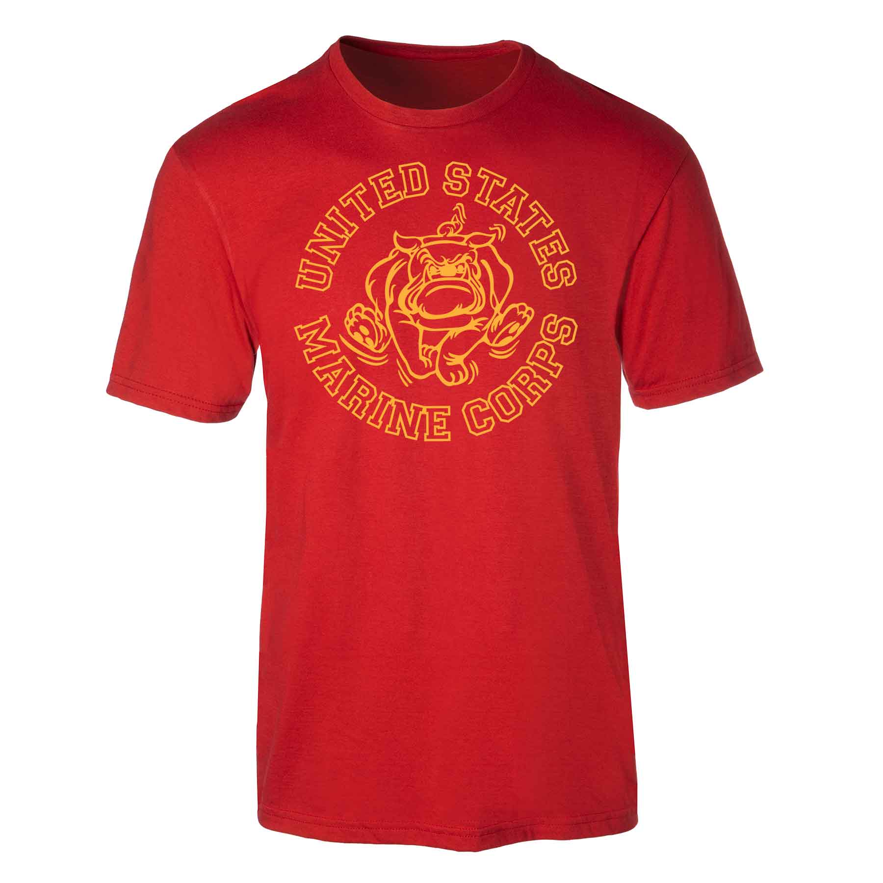 Marine Corps Bulldog Mascot Graphic T-shirt - Image 4