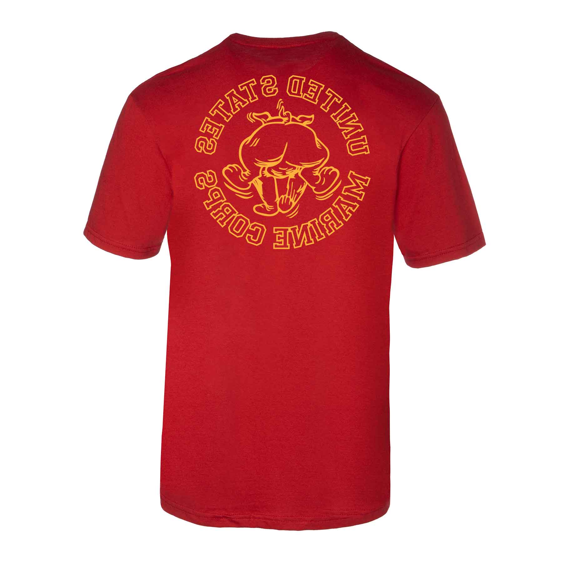 Marine Corps Bulldog Mascot Graphic T-shirt - Image 7