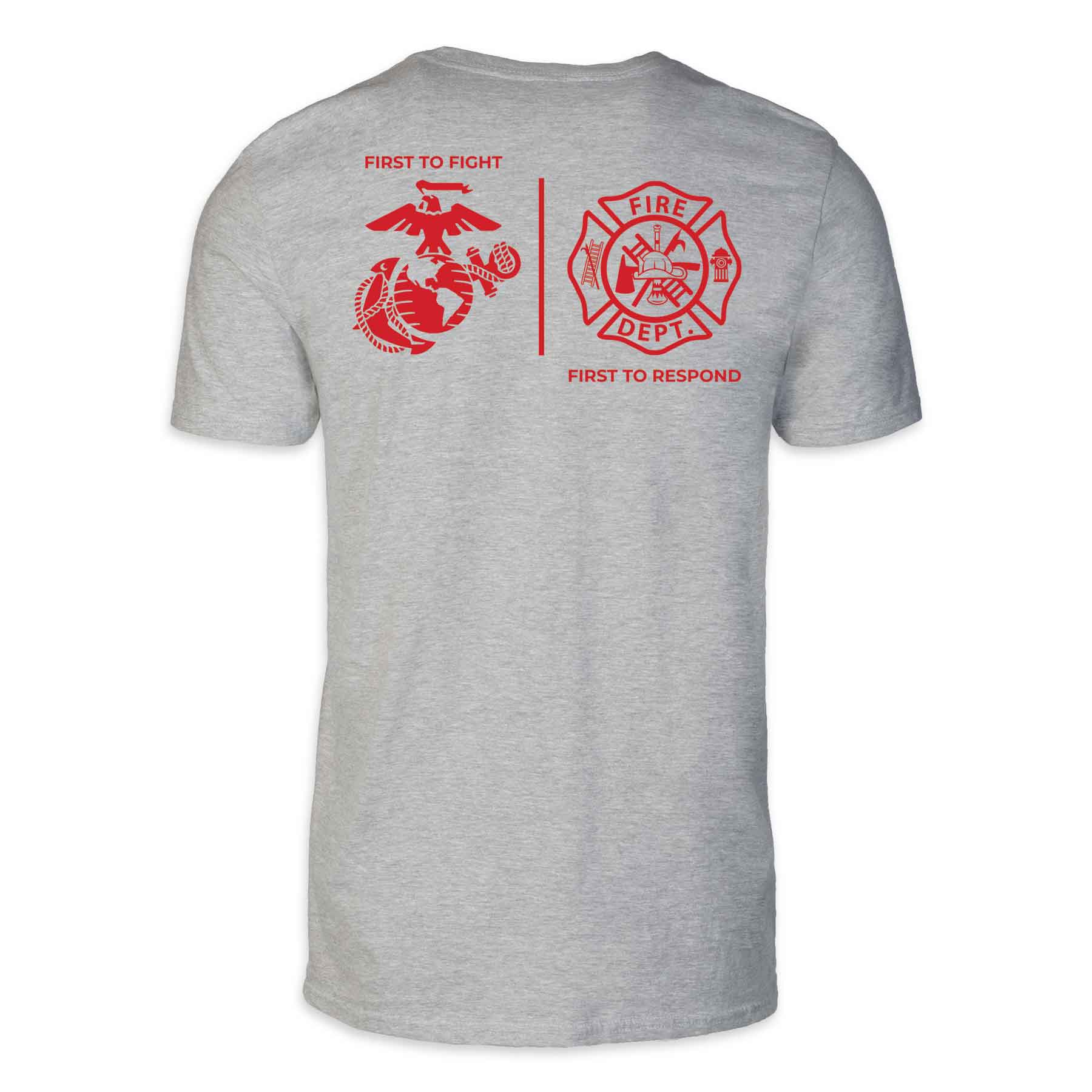 USMC First Responders Fire T-shirt - Image 8