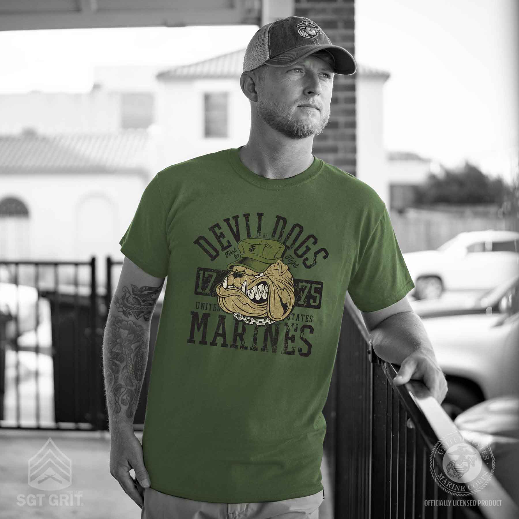 Devil Dogs 1775 T-shirt - Image 2
