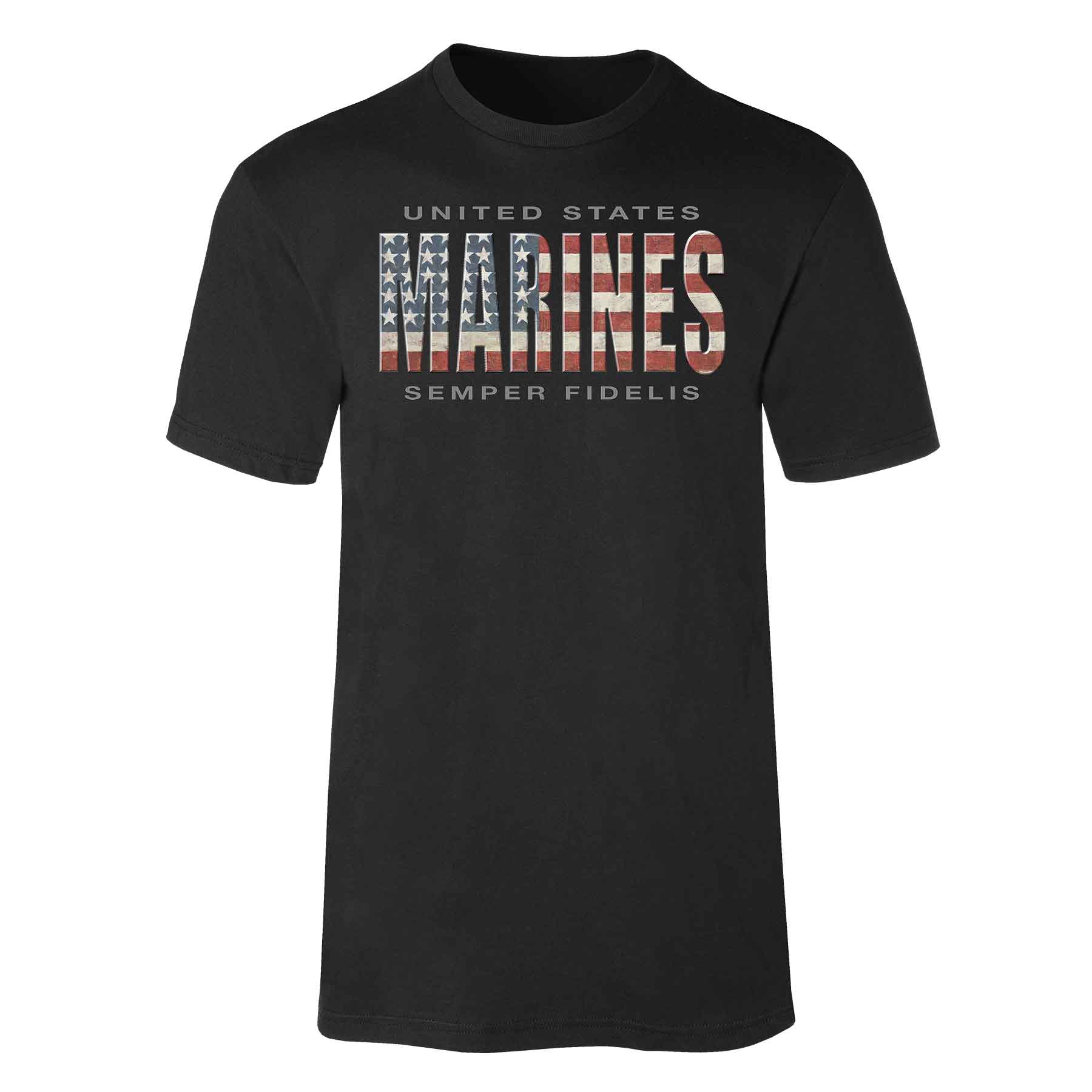 United States Marines USA Flag T-shirt - Image 4