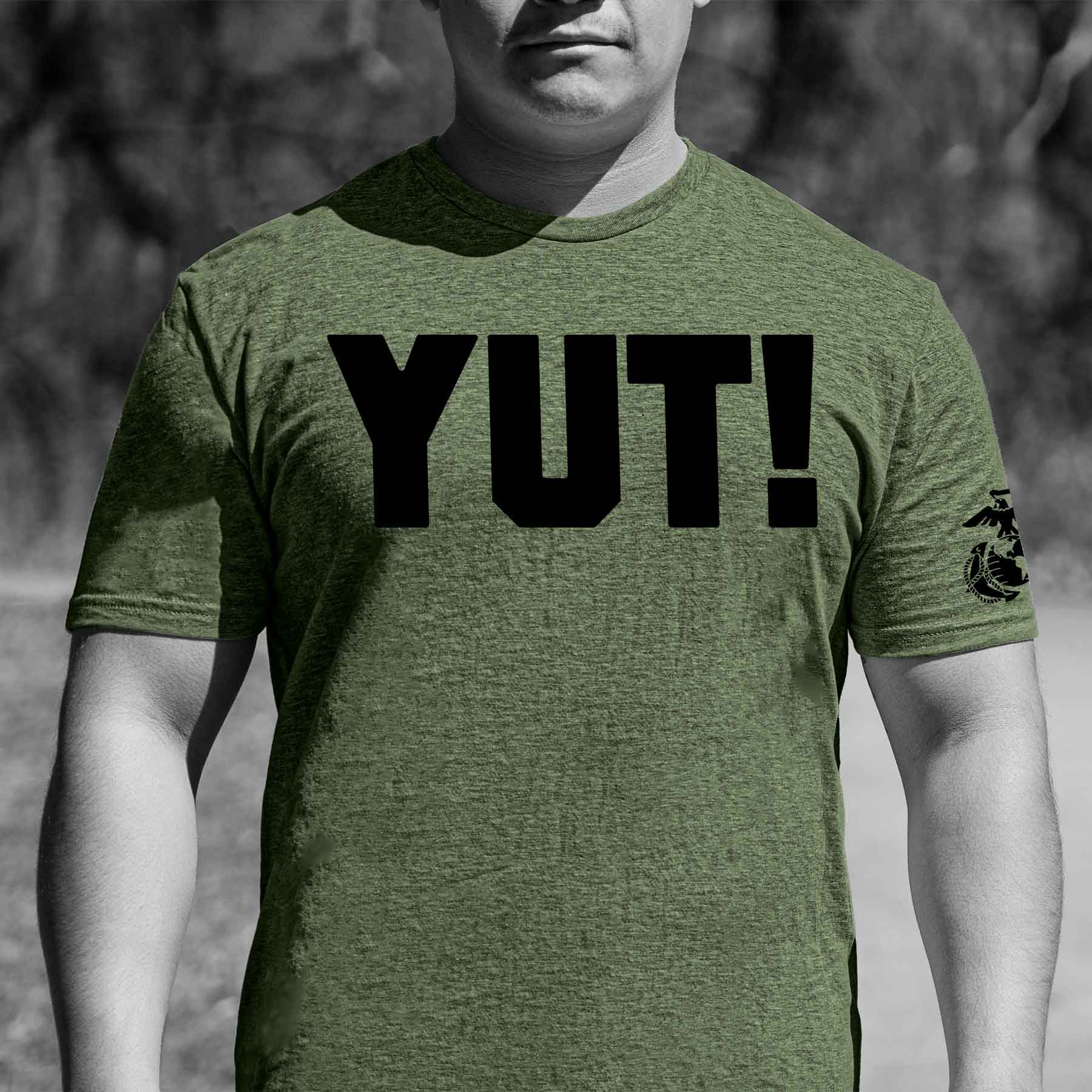 USMC YUT! T-shirt - Image 2