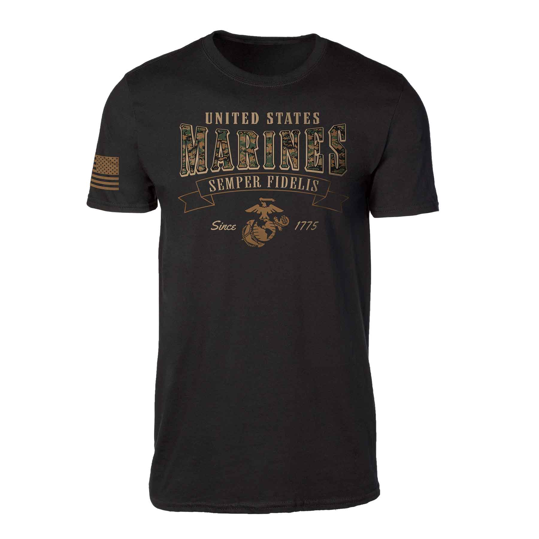 USMC Marpat Camo T-shirt - Image 3