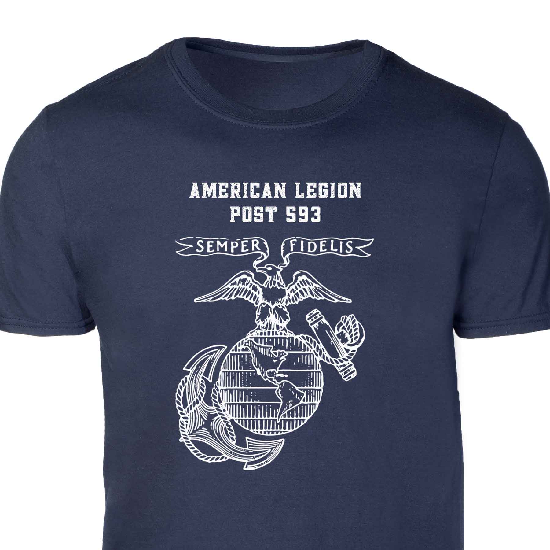 Eagle, Globe, and Anchor Customizable Reunion T-shirt - Image 2