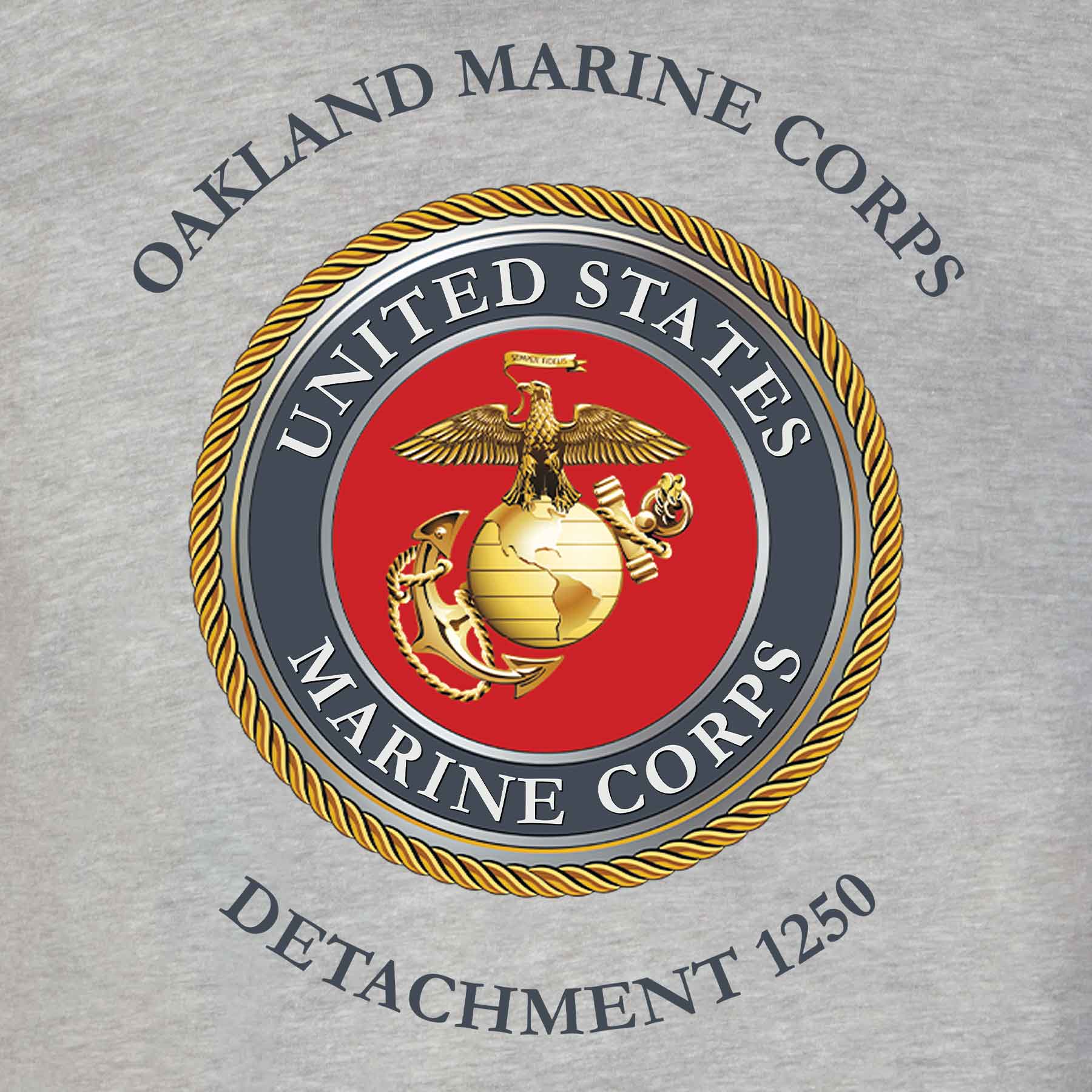 United States Marine Corps Seal Customizable Reunion T-shirt - Image 2