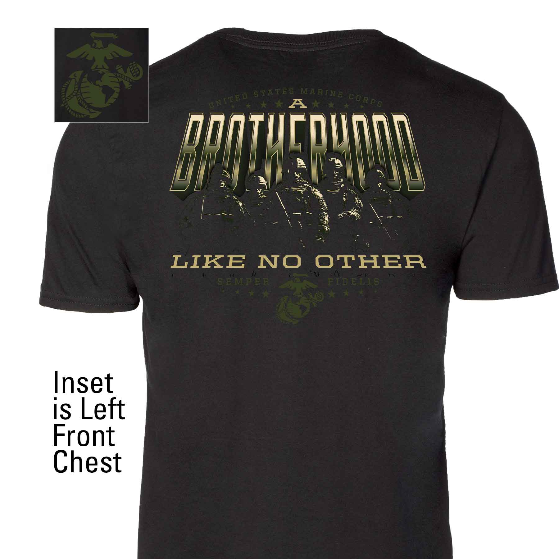 USMC Brotherhood Like No Other T-shirt