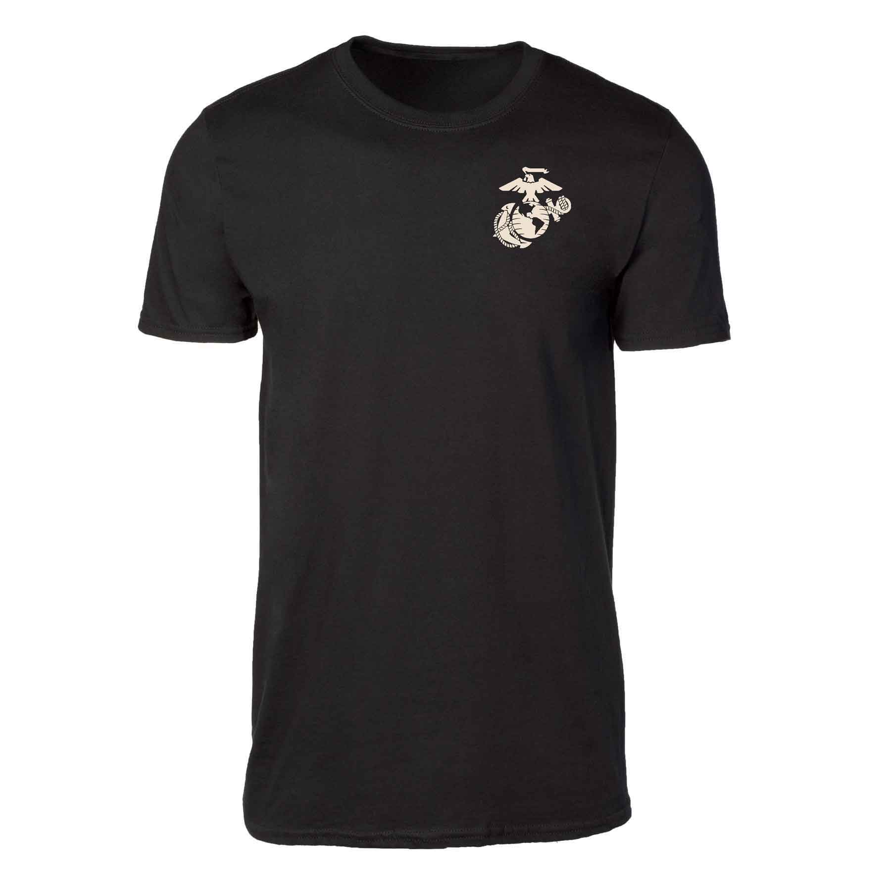 1775 Devil Dogs Back With Left Chest T-shirt - Image 4