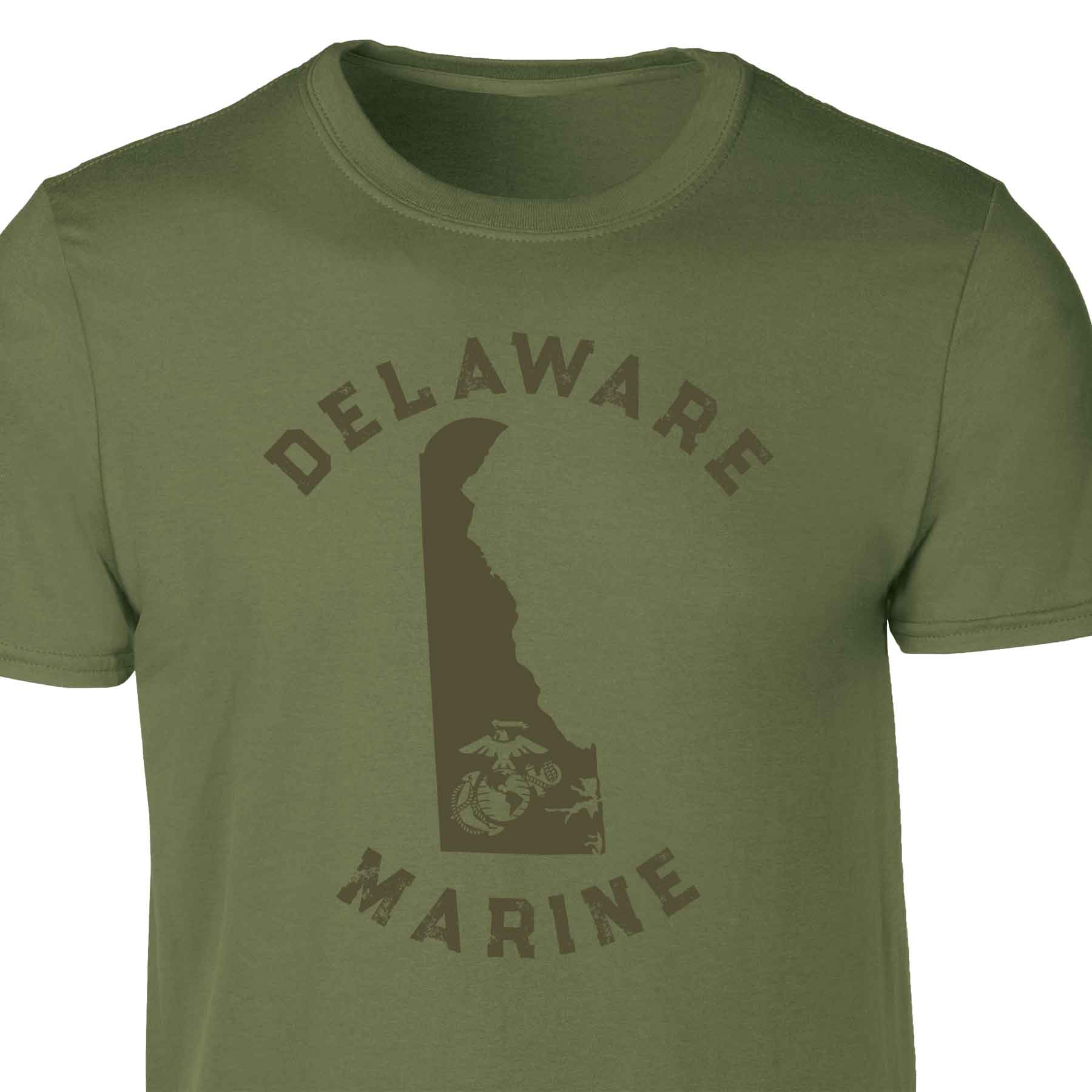 Choose Your State T-shirt, OD Green - Image 10