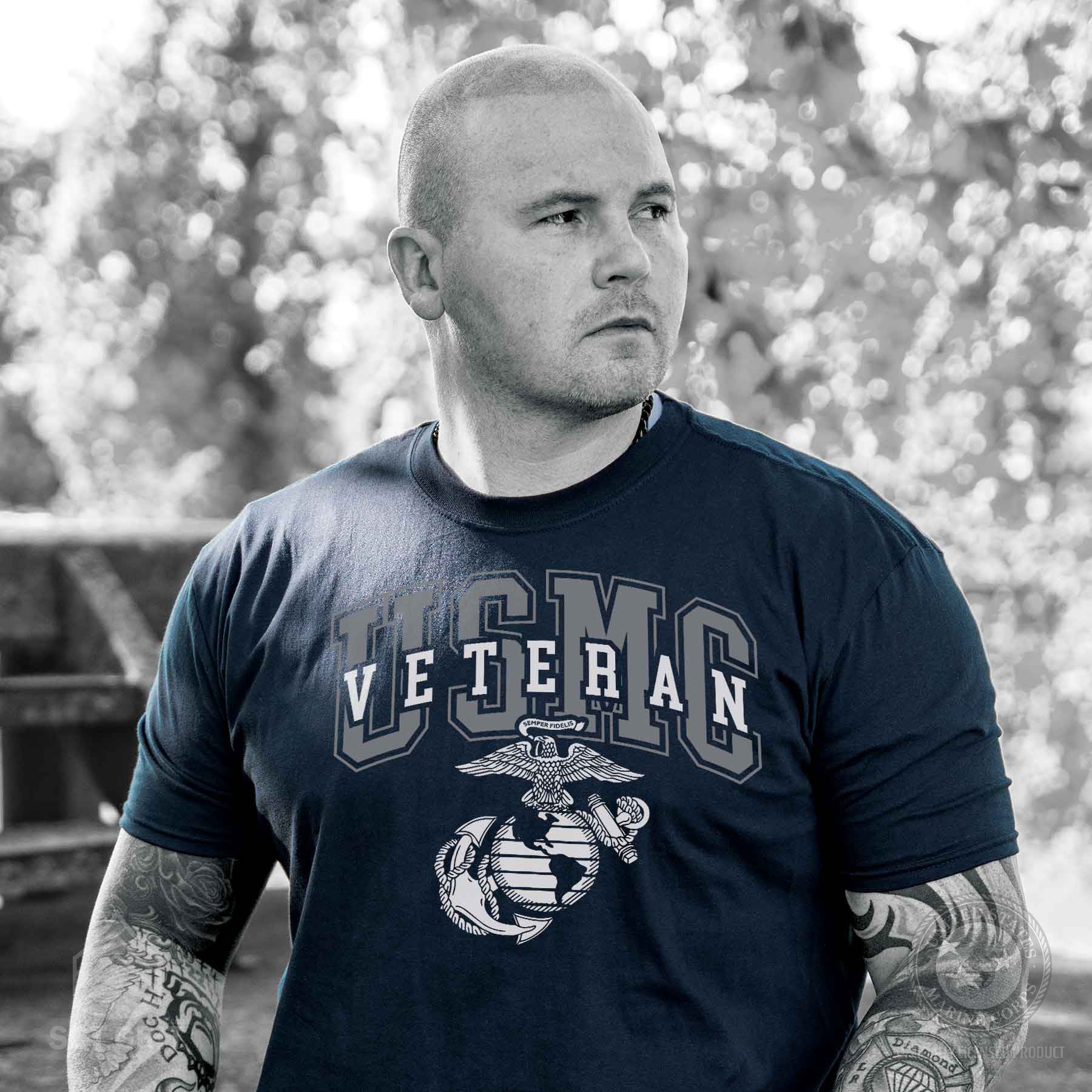 USMC Veteran T-shirt - Image 11