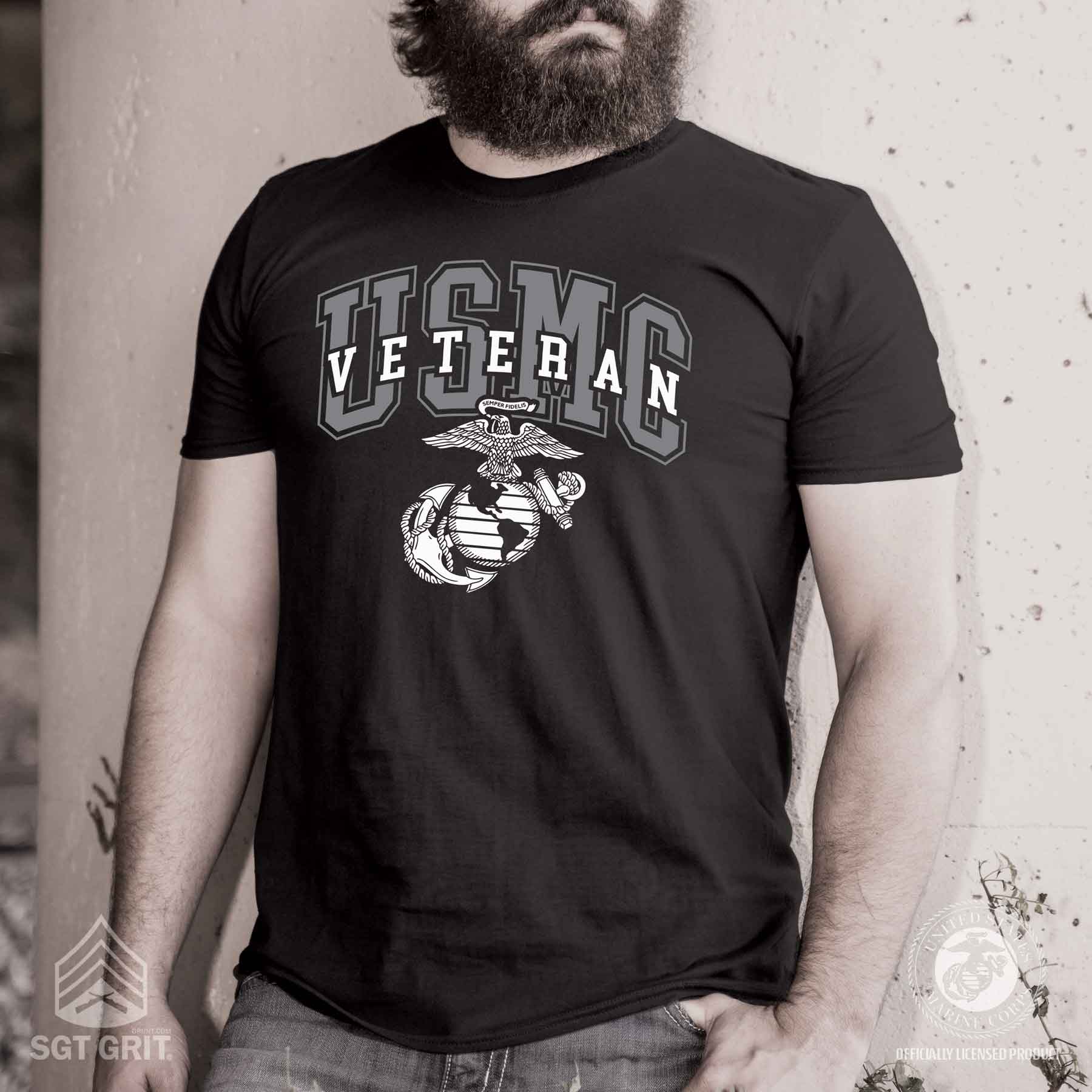 USMC Veteran T-shirt - Image 2
