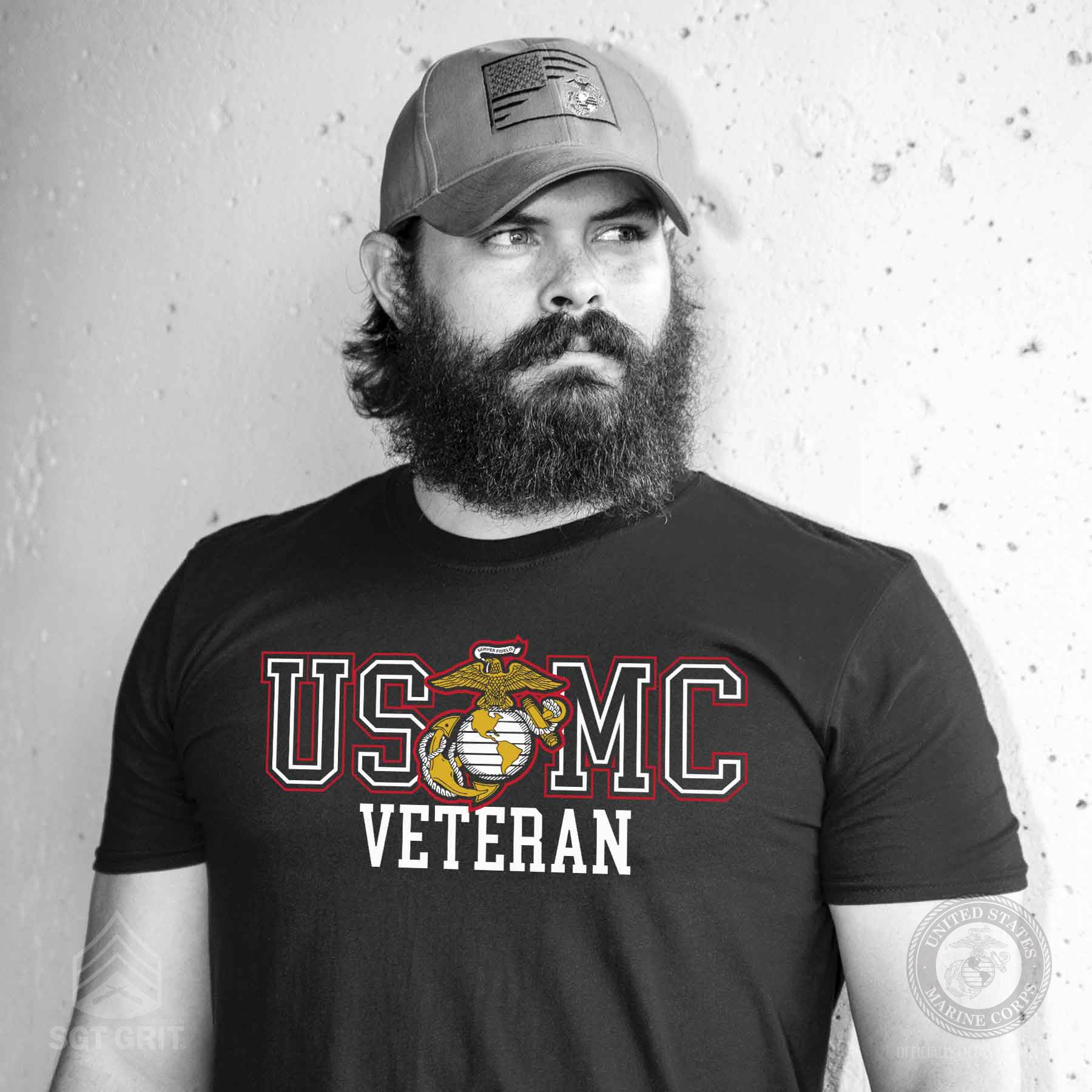USMC Veteran EGA T-shirt - Image 6