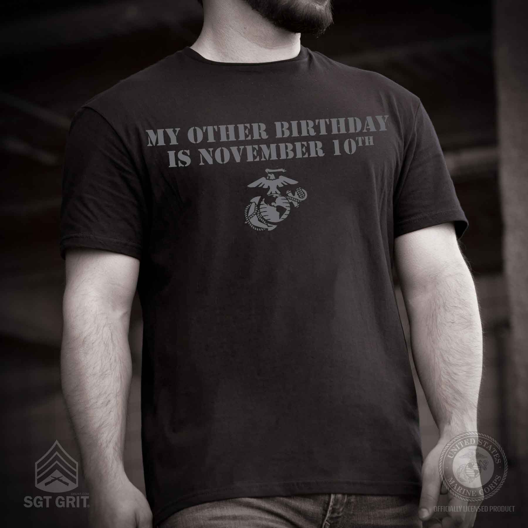 My Other Birthday Is November 10th T-shirt - Image 2