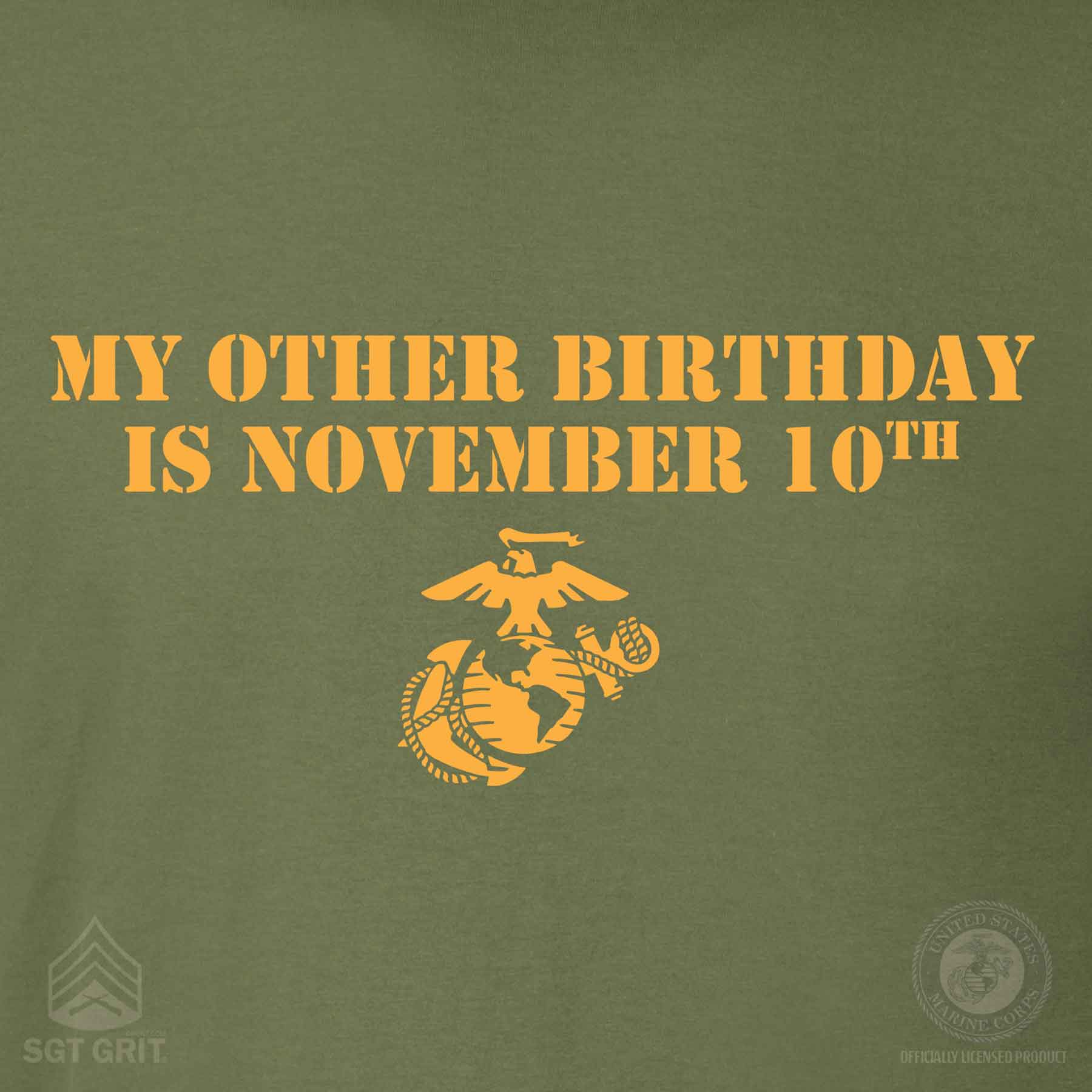 My Other Birthday Is November 10th T-shirt - Image 7