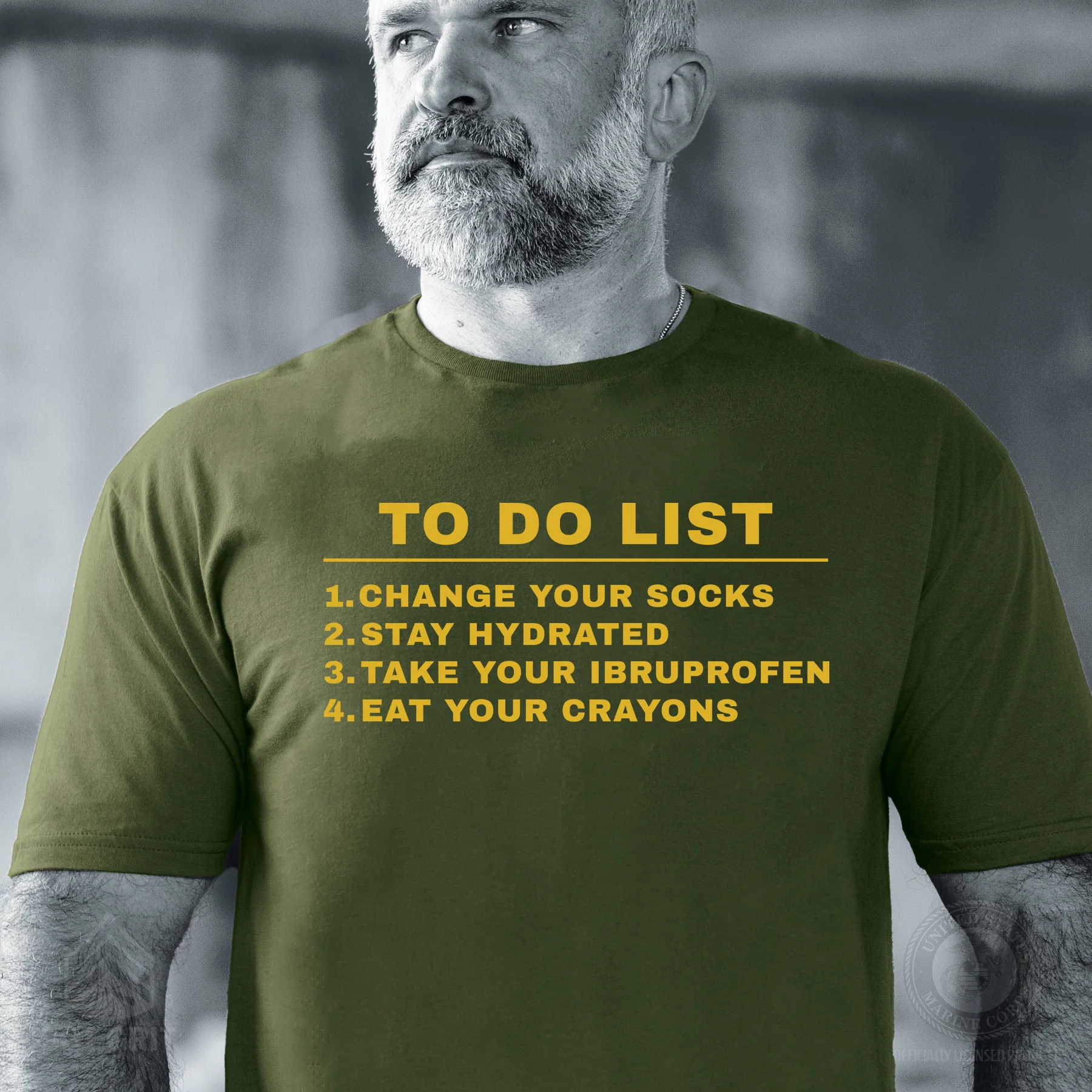 USMC To Do List T-Shirt - Image 2