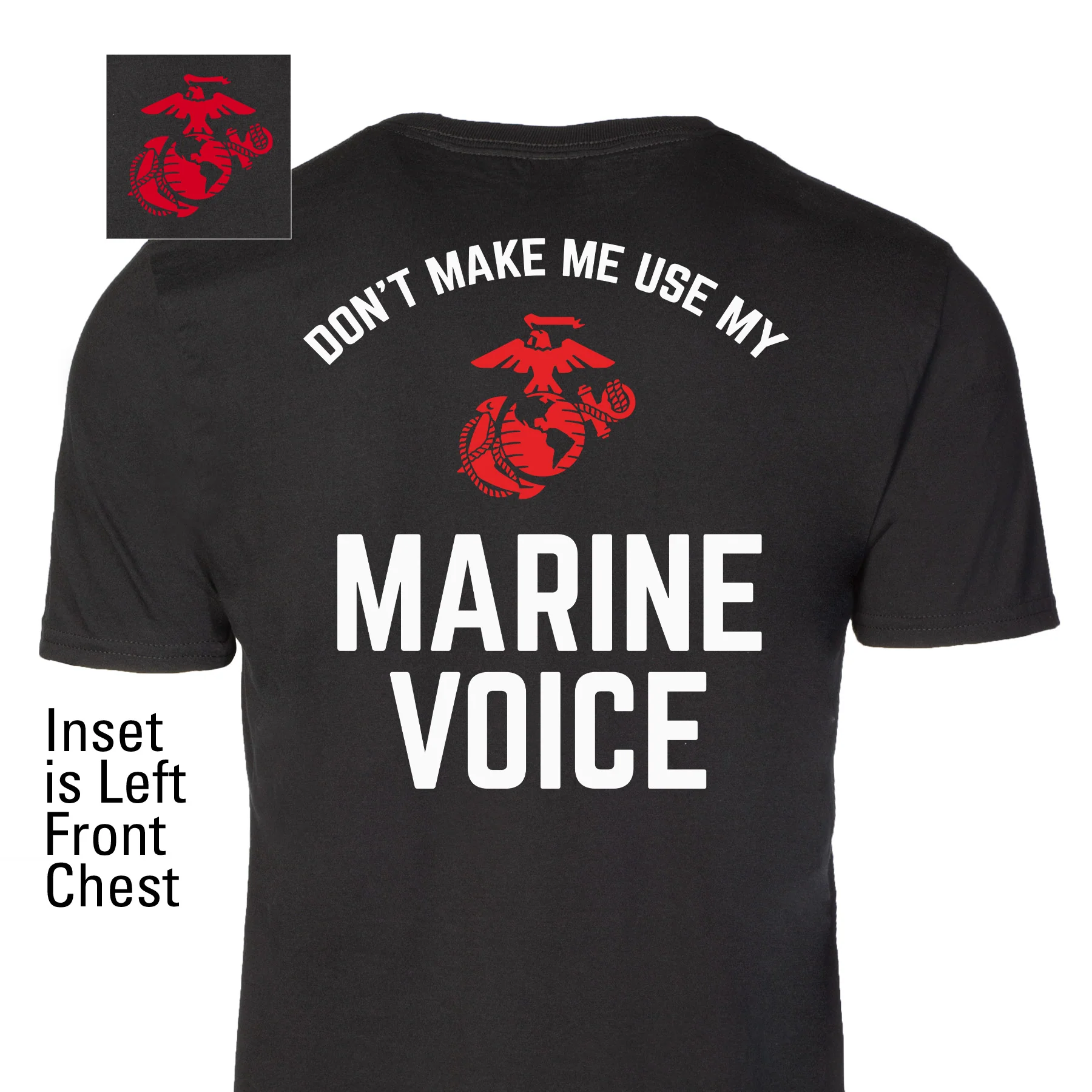 Marine Voice T-shirt- Back Design