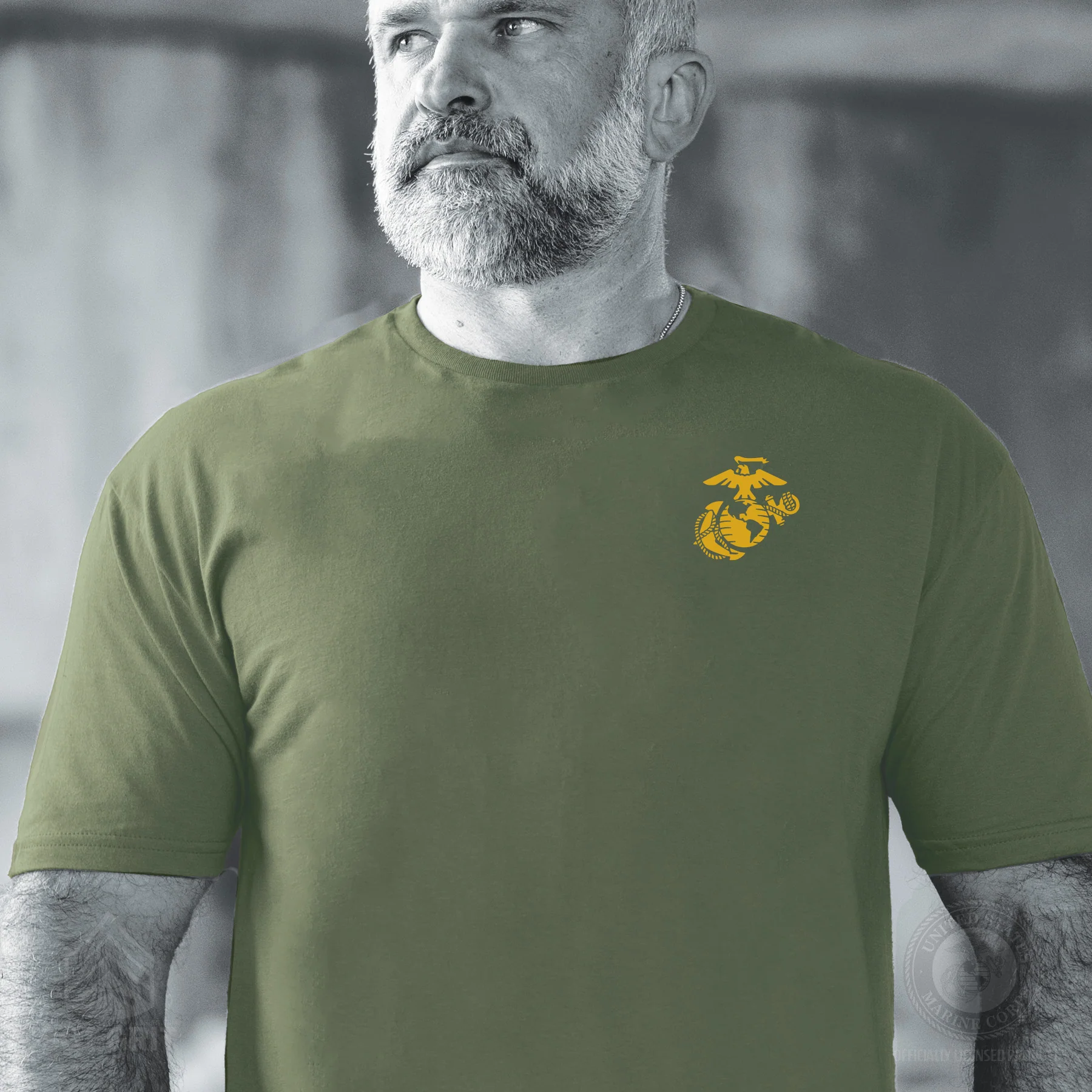 Marine Voice T-shirt- Back Design - Image 10