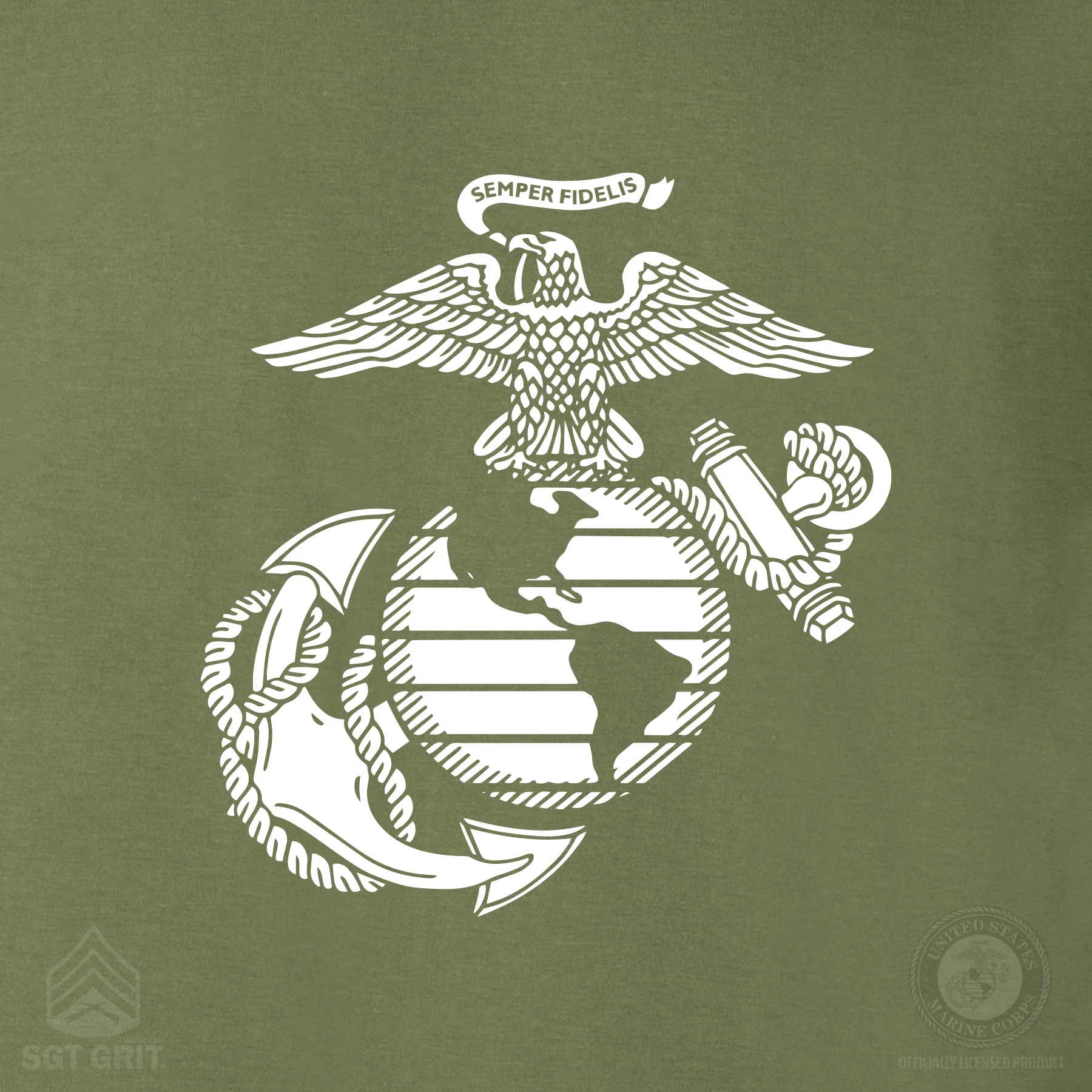 USMC Veteran T-shirt- Back Design - Image 18