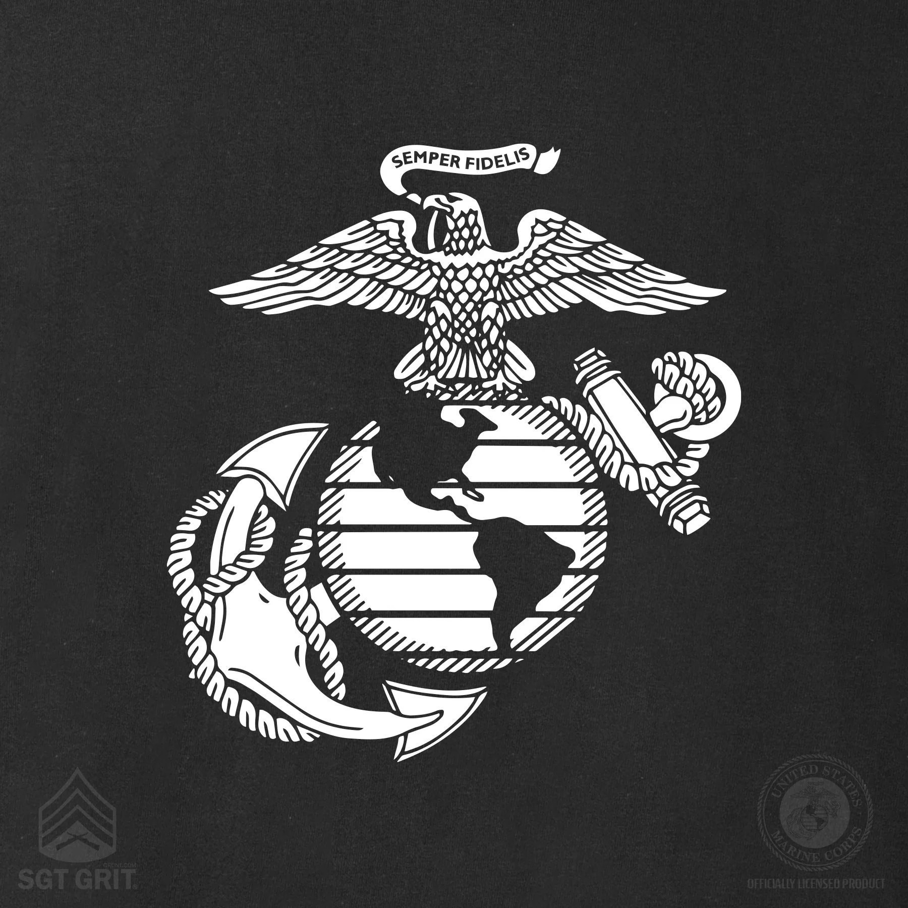 USMC 250th Anniversary Formal T-Shirt- Back Design - Image 5
