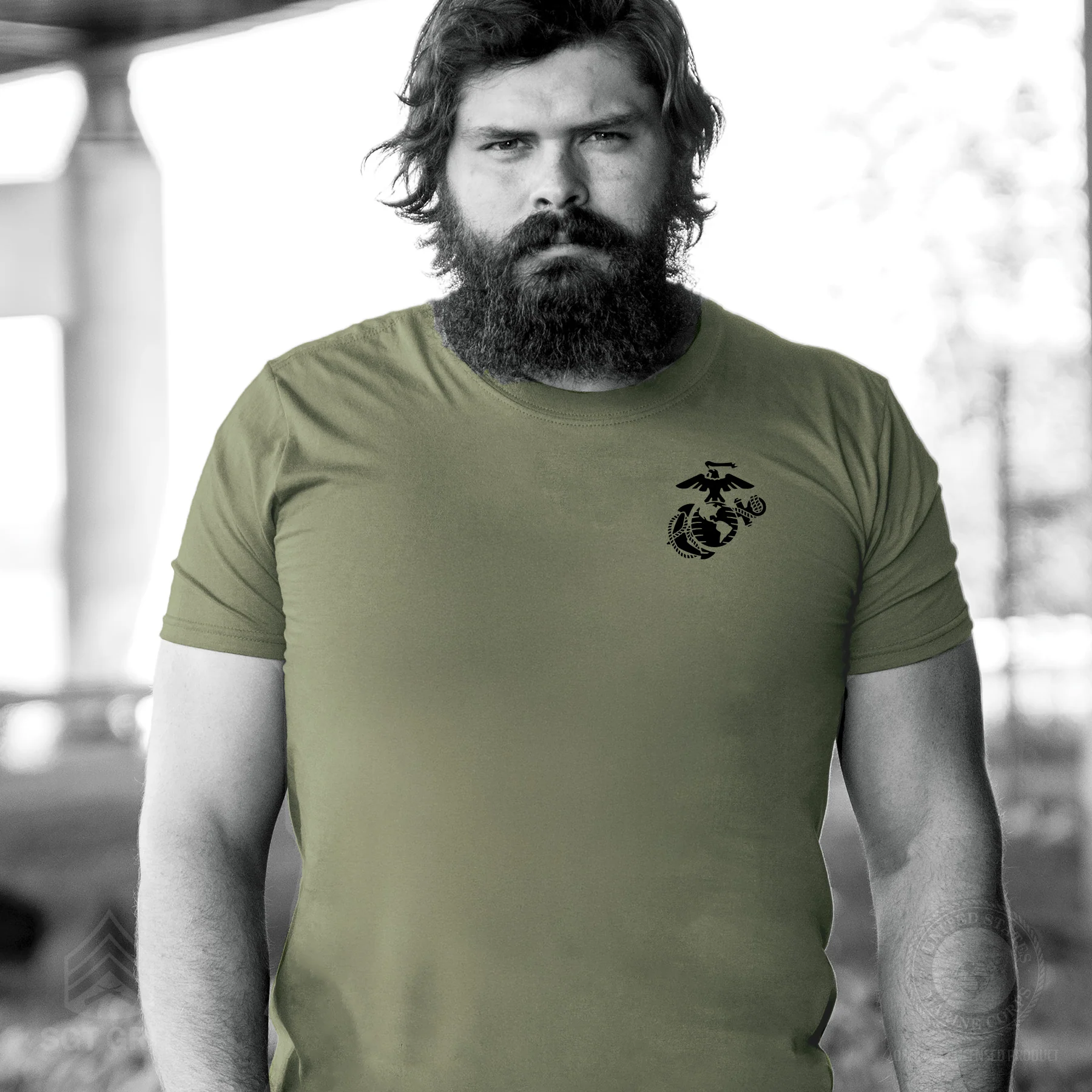 USMC Celebrating 250 Years T-Shirt- Back Design - Image 6