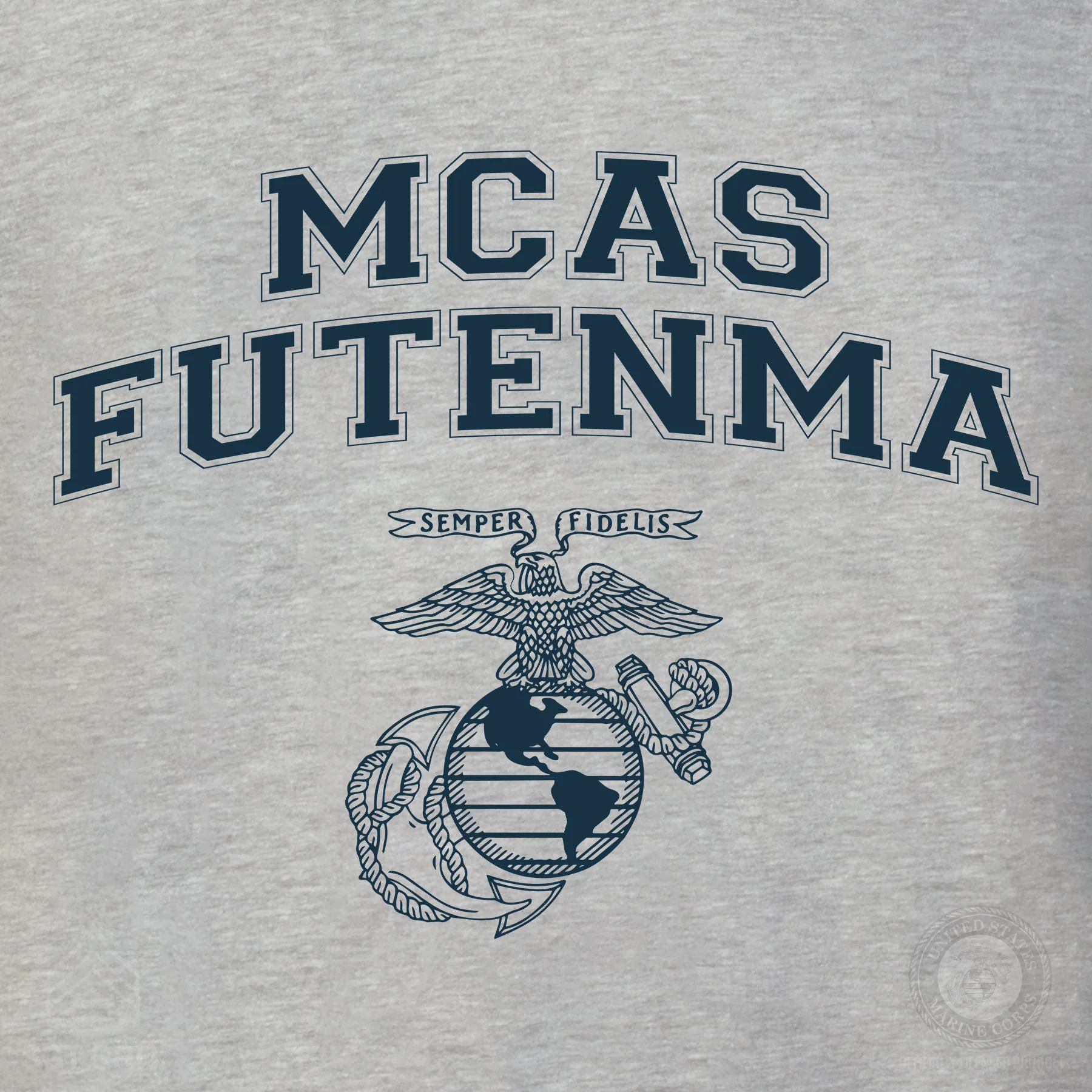 Marine Corps Base Collegiate EGA T-Shirt - Image 33