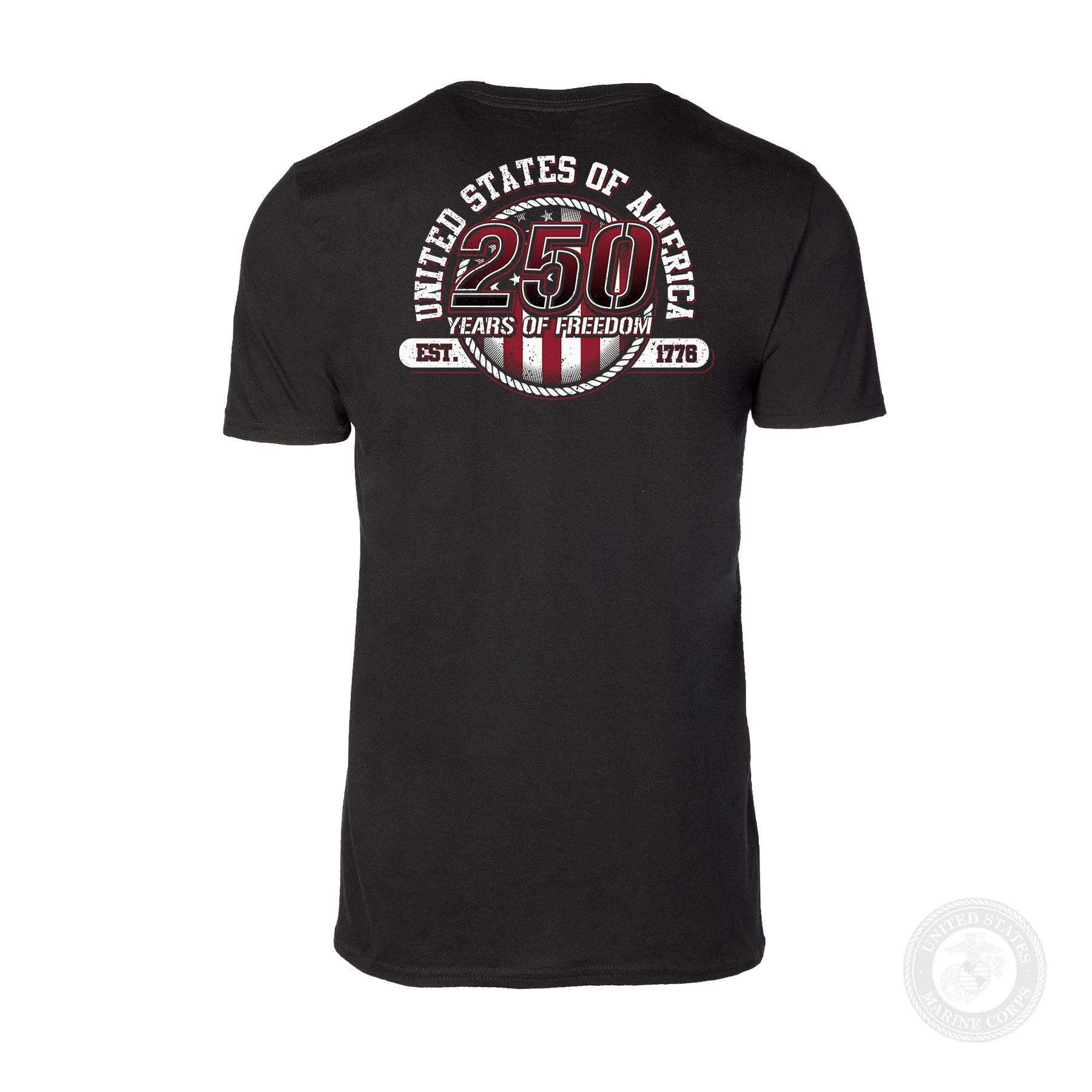 250 Years of Freedom T-Shirt - Back Design - Image 9