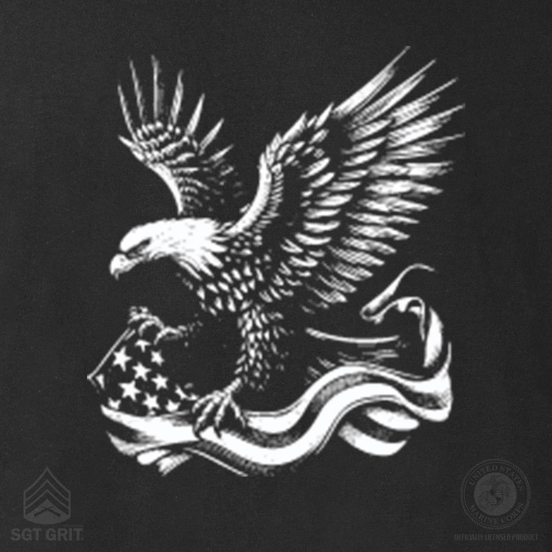 We The People 250 Years Eagle T-Shirt- Back Design - Image 10