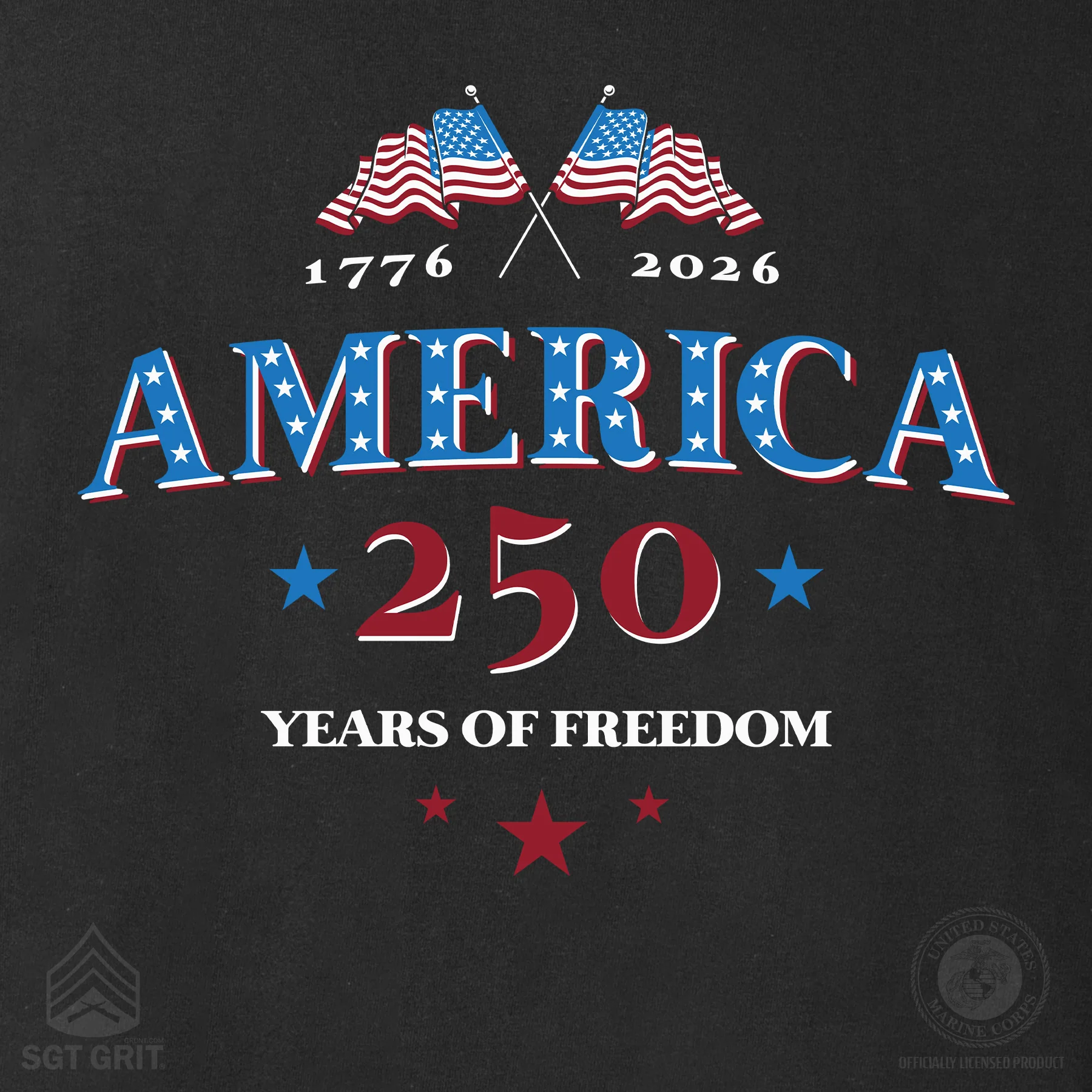 America 250 Years of Freedom T-Shirt - Image 10