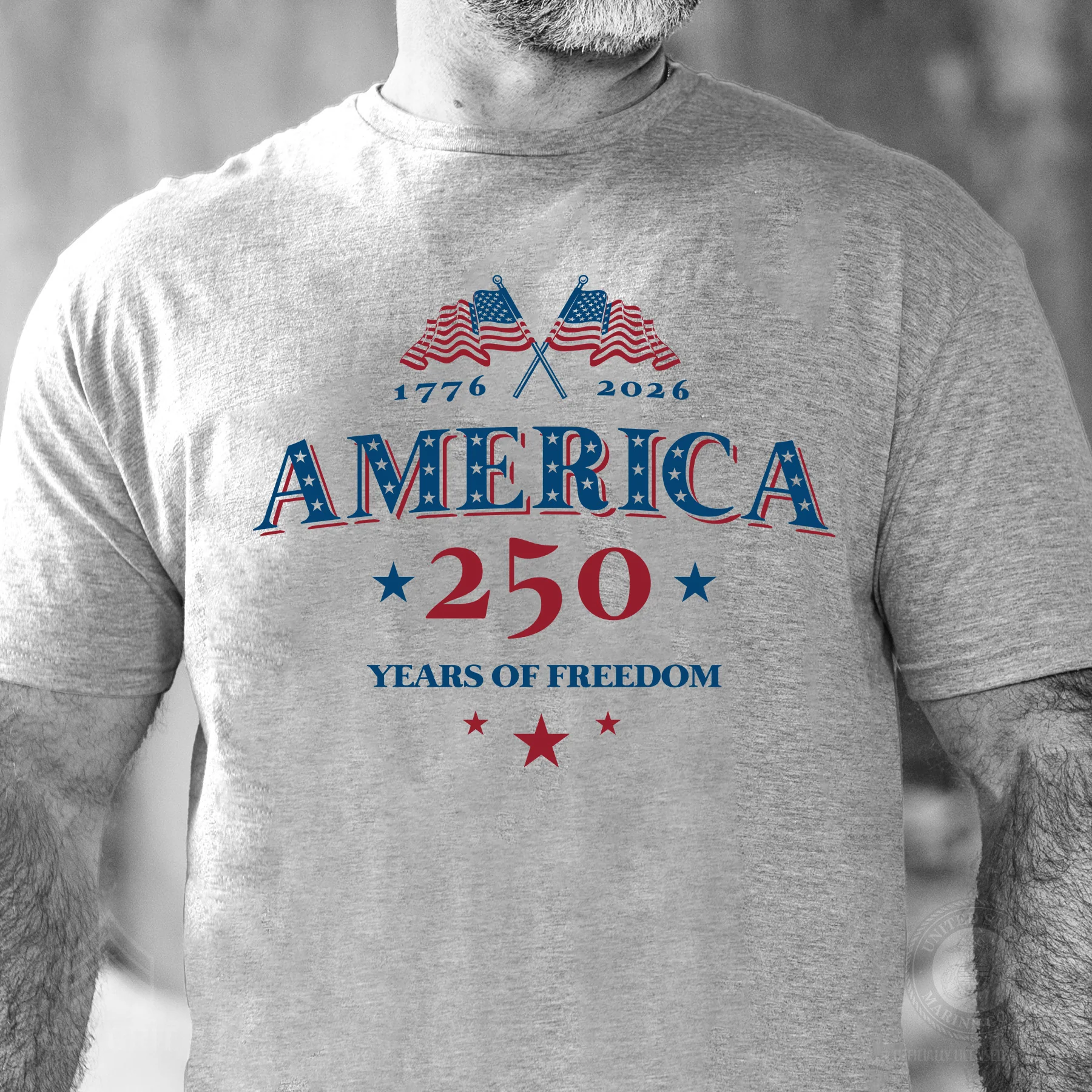 America 250 Years of Freedom T-Shirt - Image 5