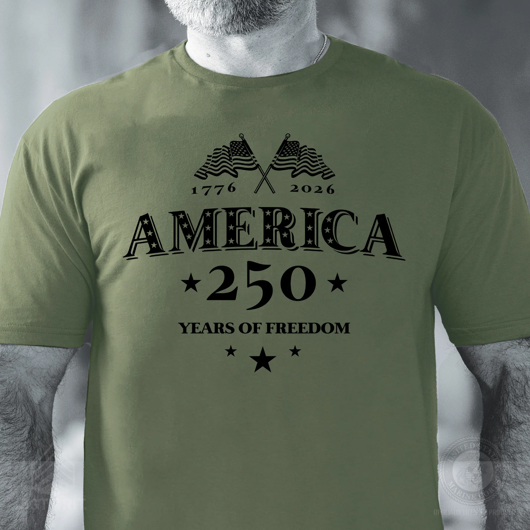 America 250 Years of Freedom T-Shirt - Image 6
