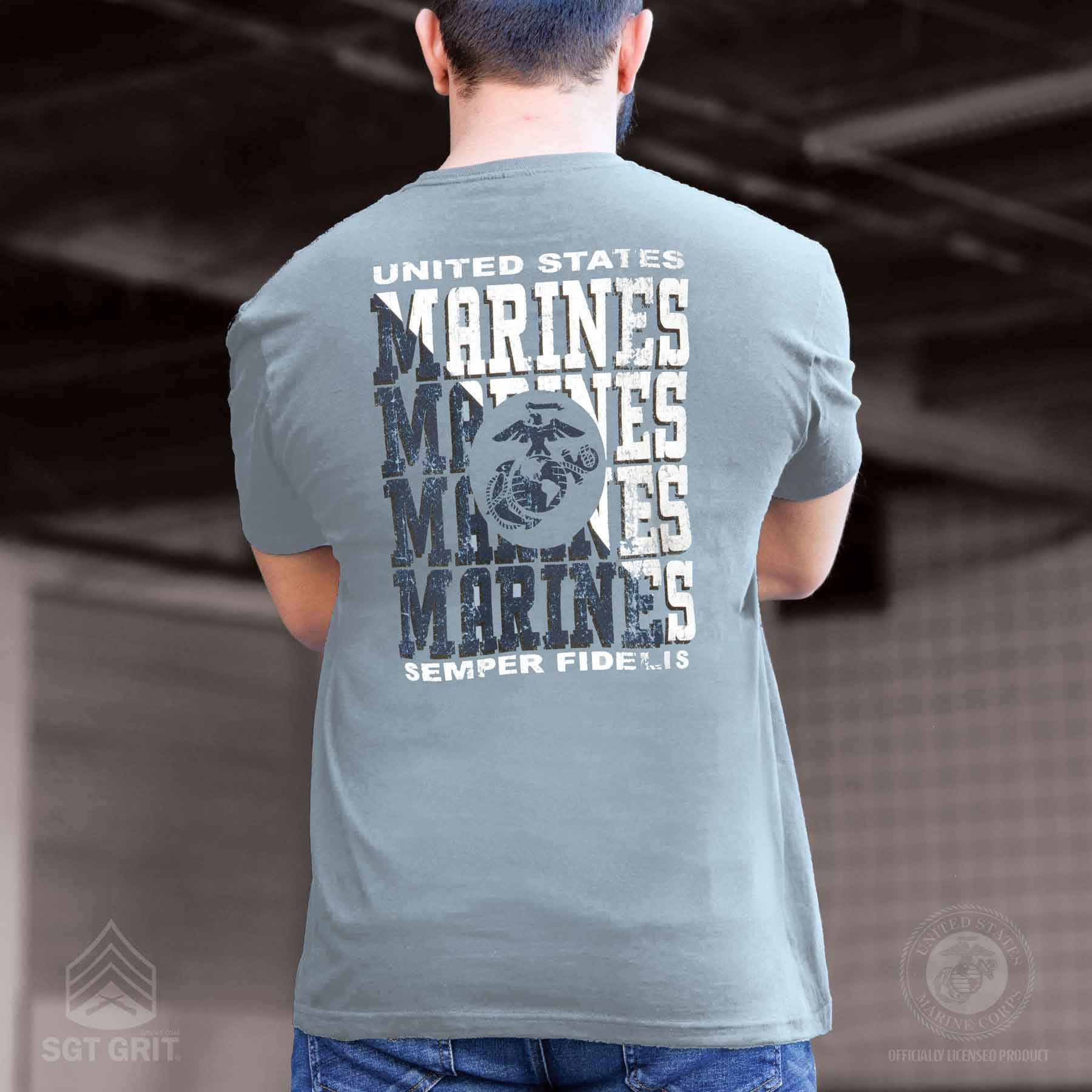 ComfortWash Marines Pocket Tee - Image 5