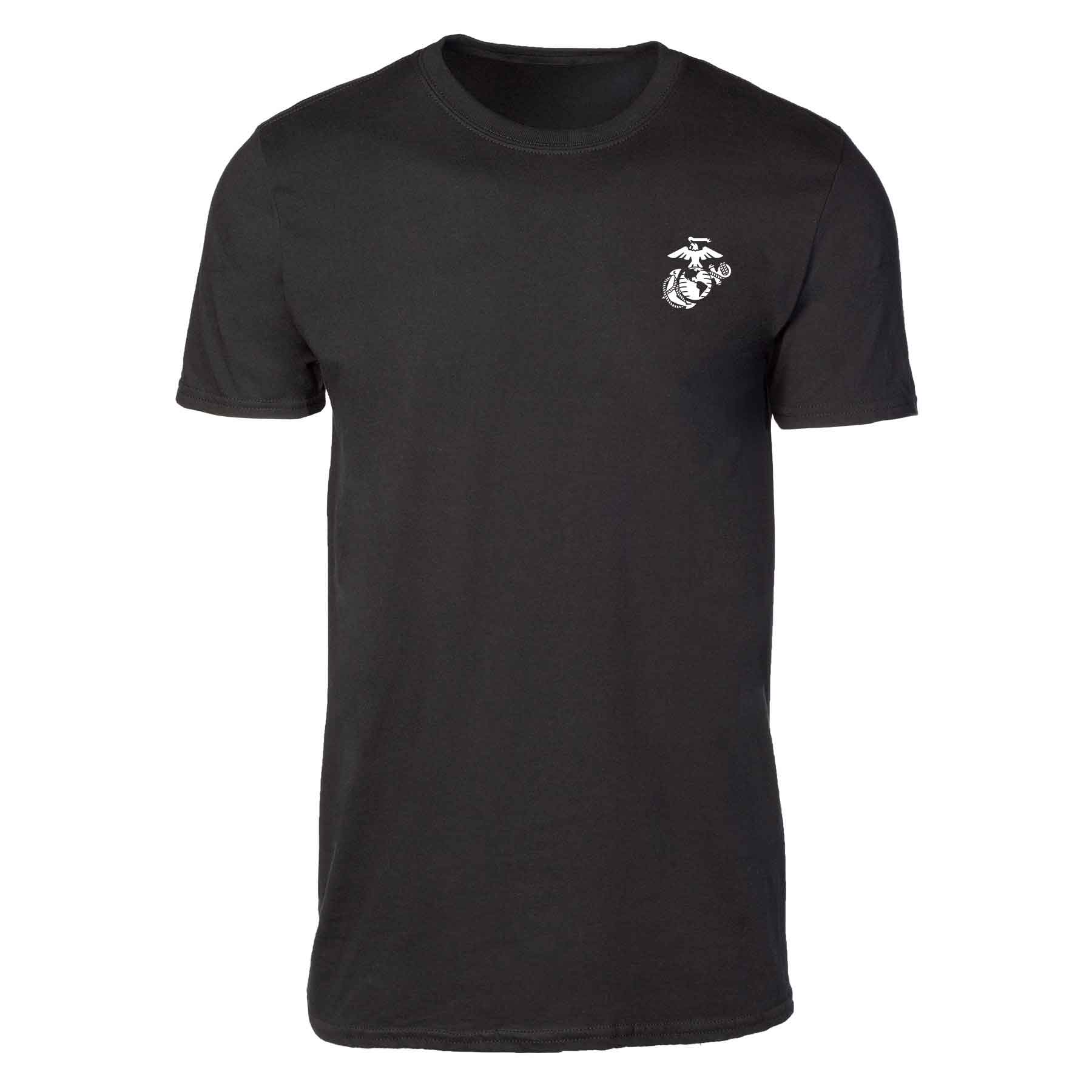 Born In A Tavern Back With Left Chest T-shirt - Image 5