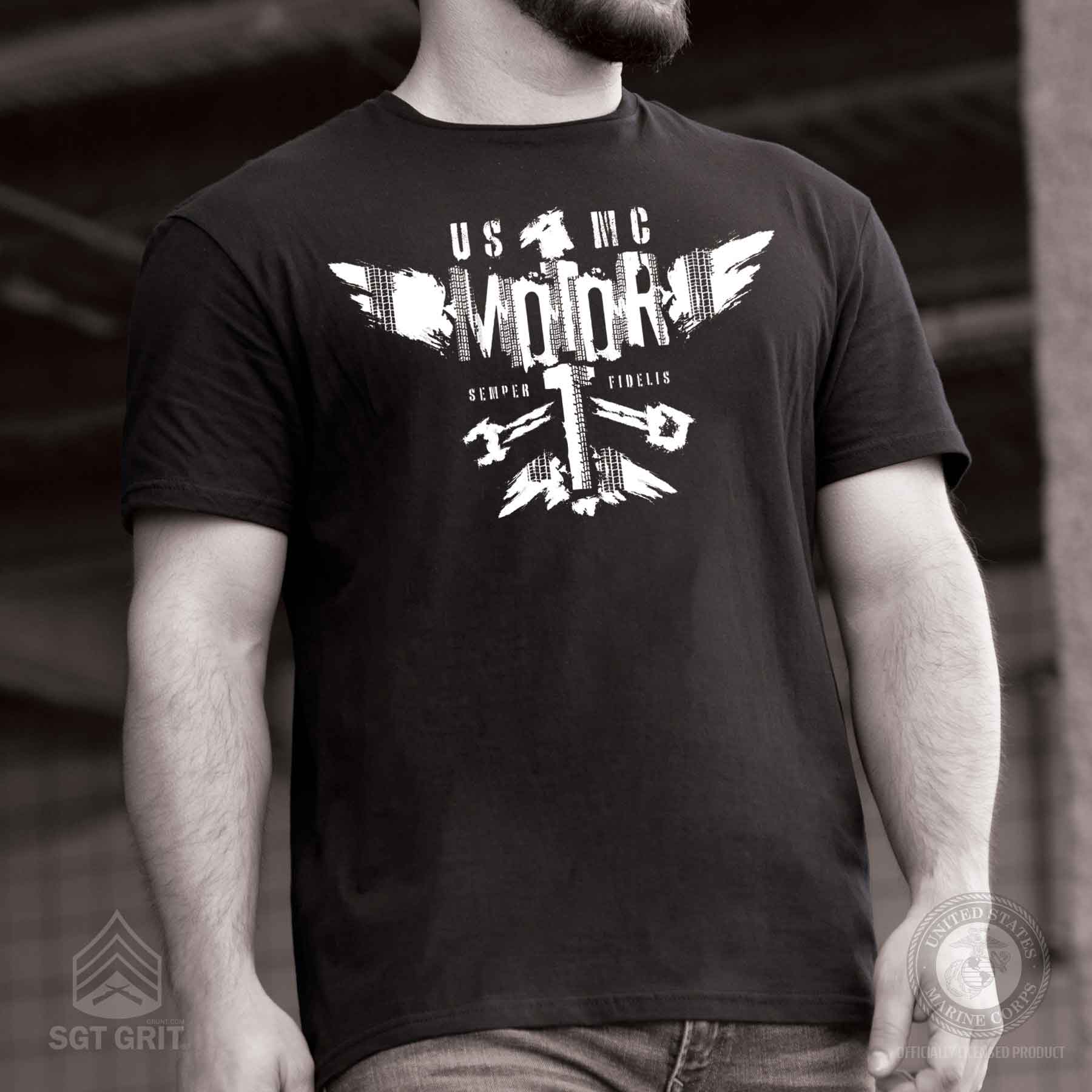 USMC Motor-T Eagle T-shirt - Image 2