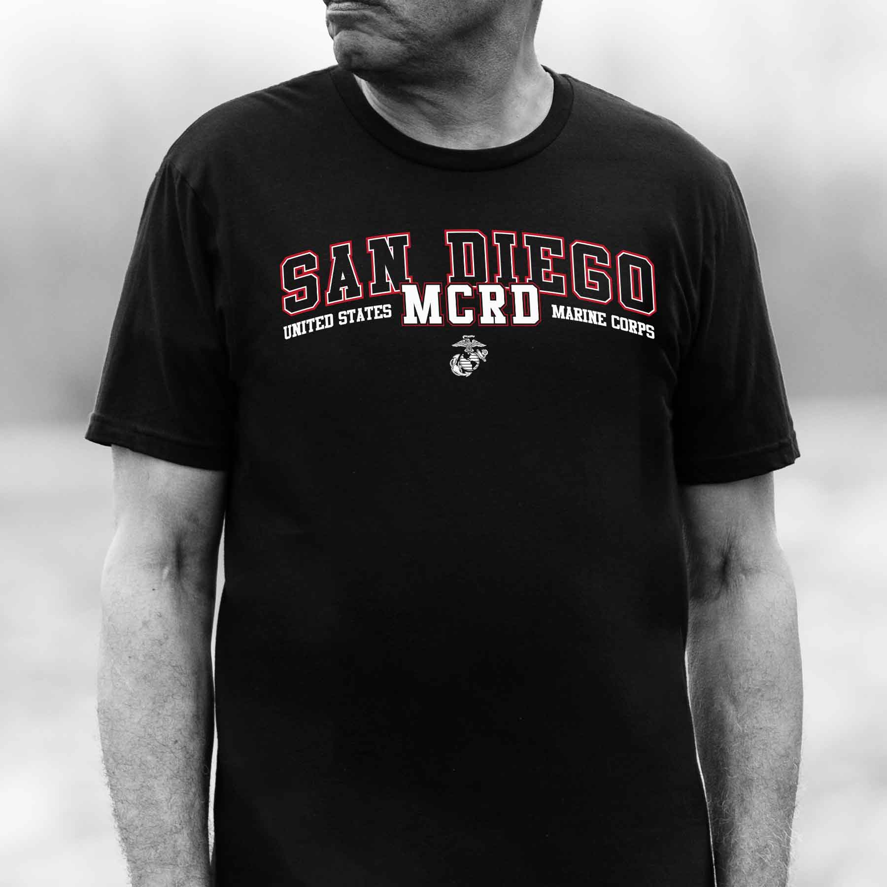 Choose Your Marine MCRD T-shirt - Image 2