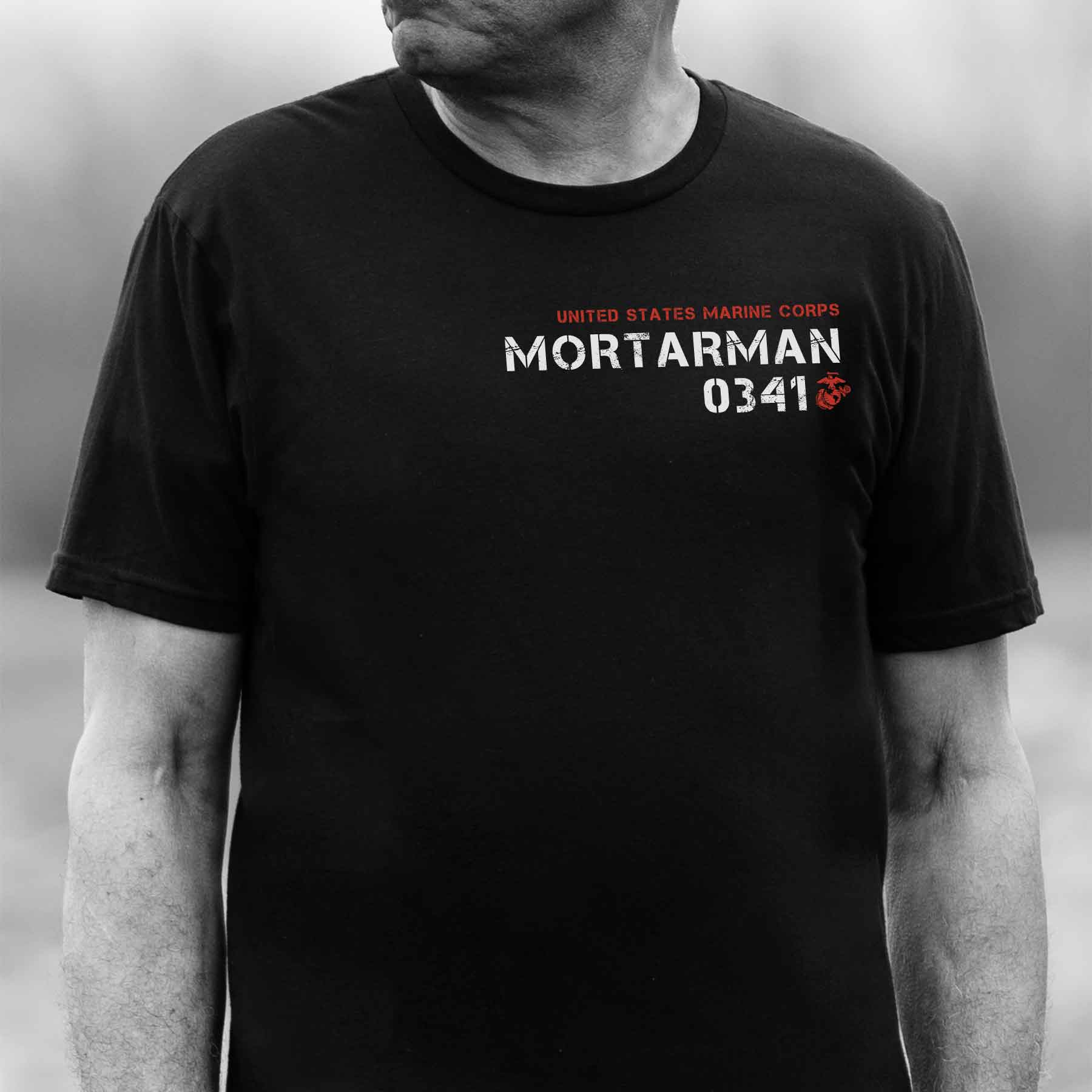 Choose Your Marine MOS Left Chest T-shirt - Image 2