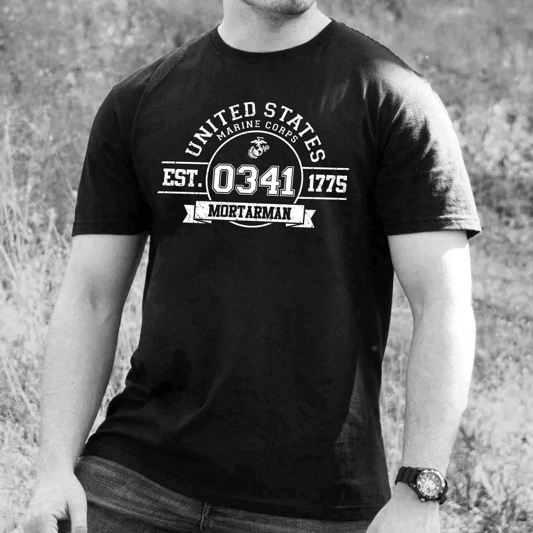Choose Your Marine MOS Est. 1775 T-shirt - Image 2
