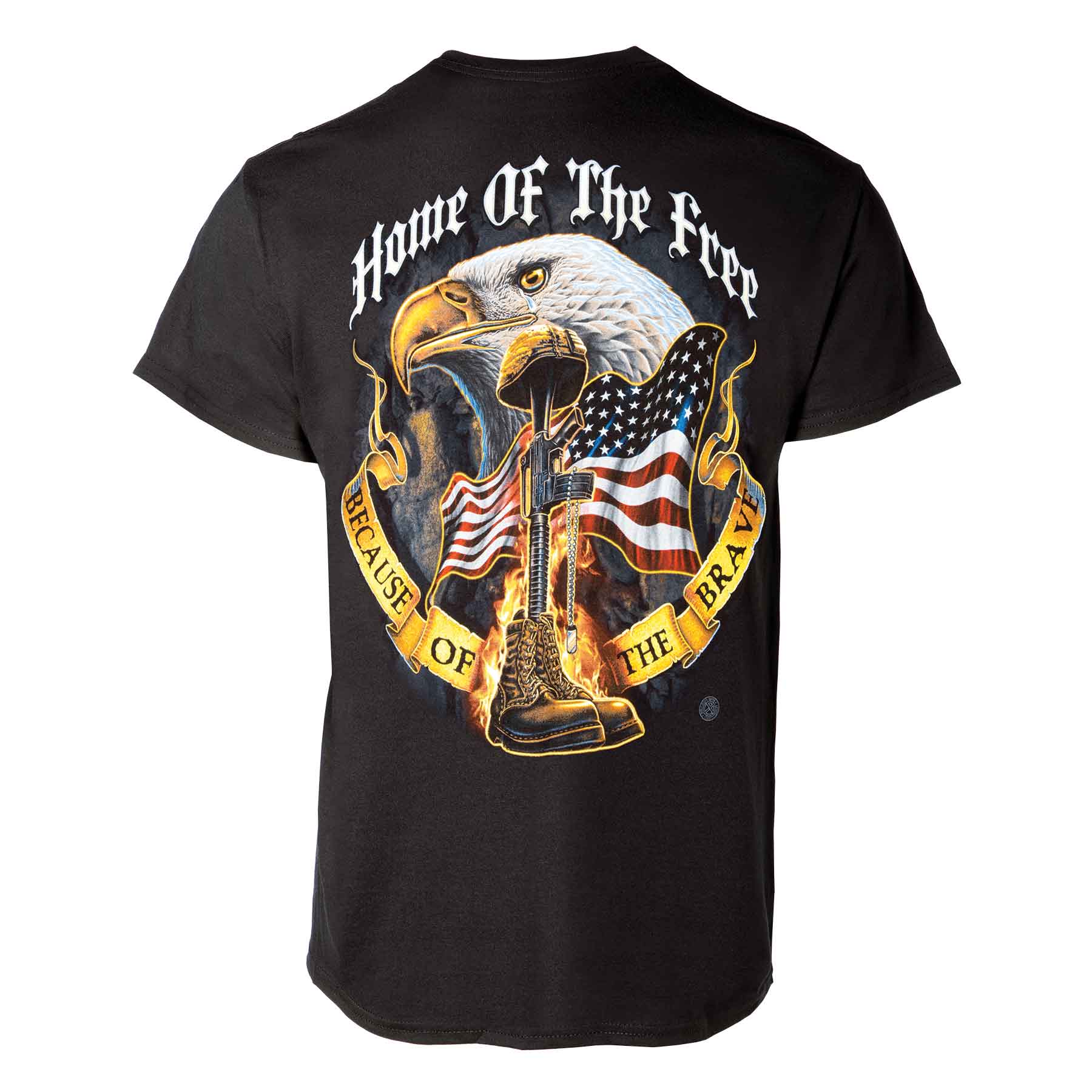 Home Of The Free Because Of The Brave T-shirt - Image 7