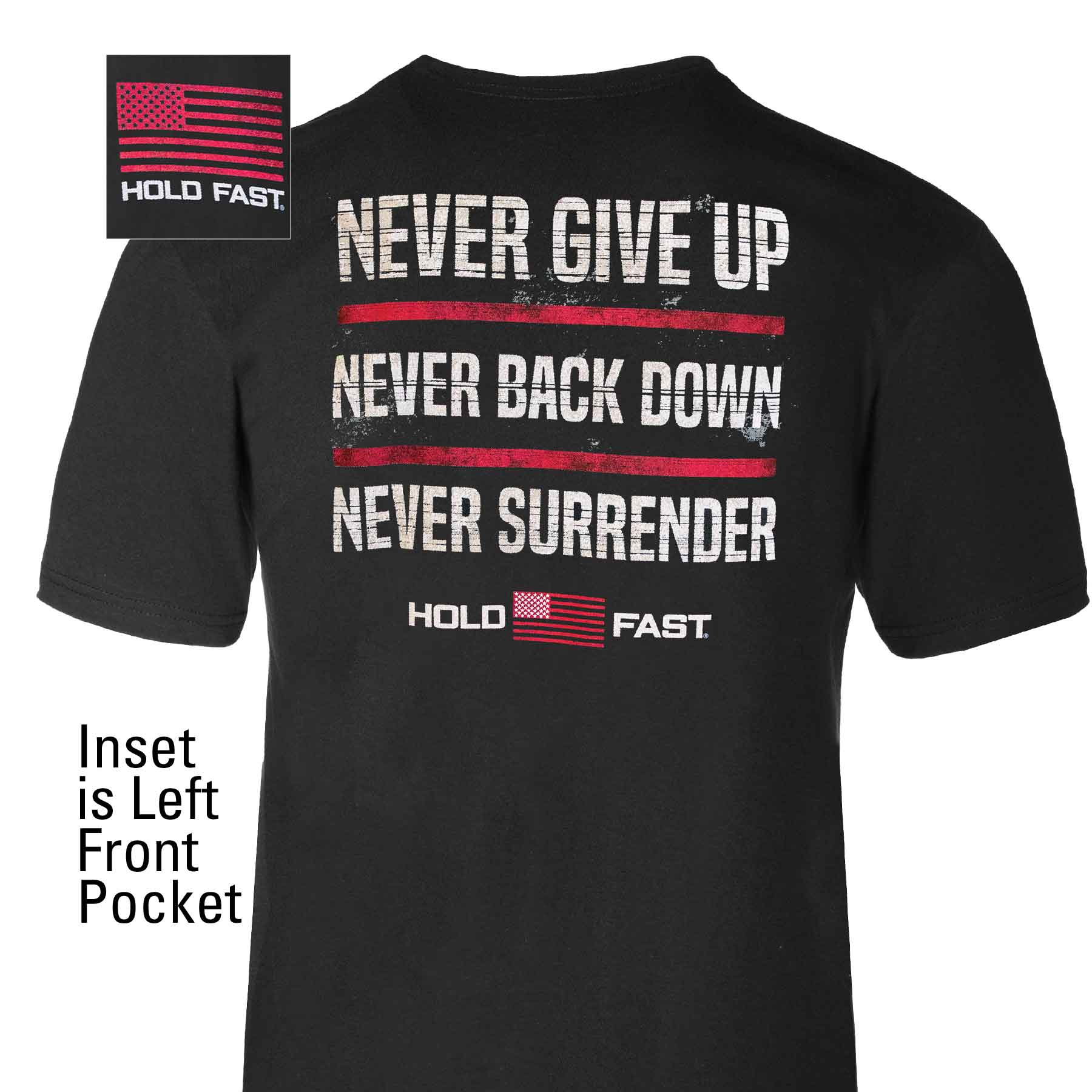 Never Give Up T-shirt