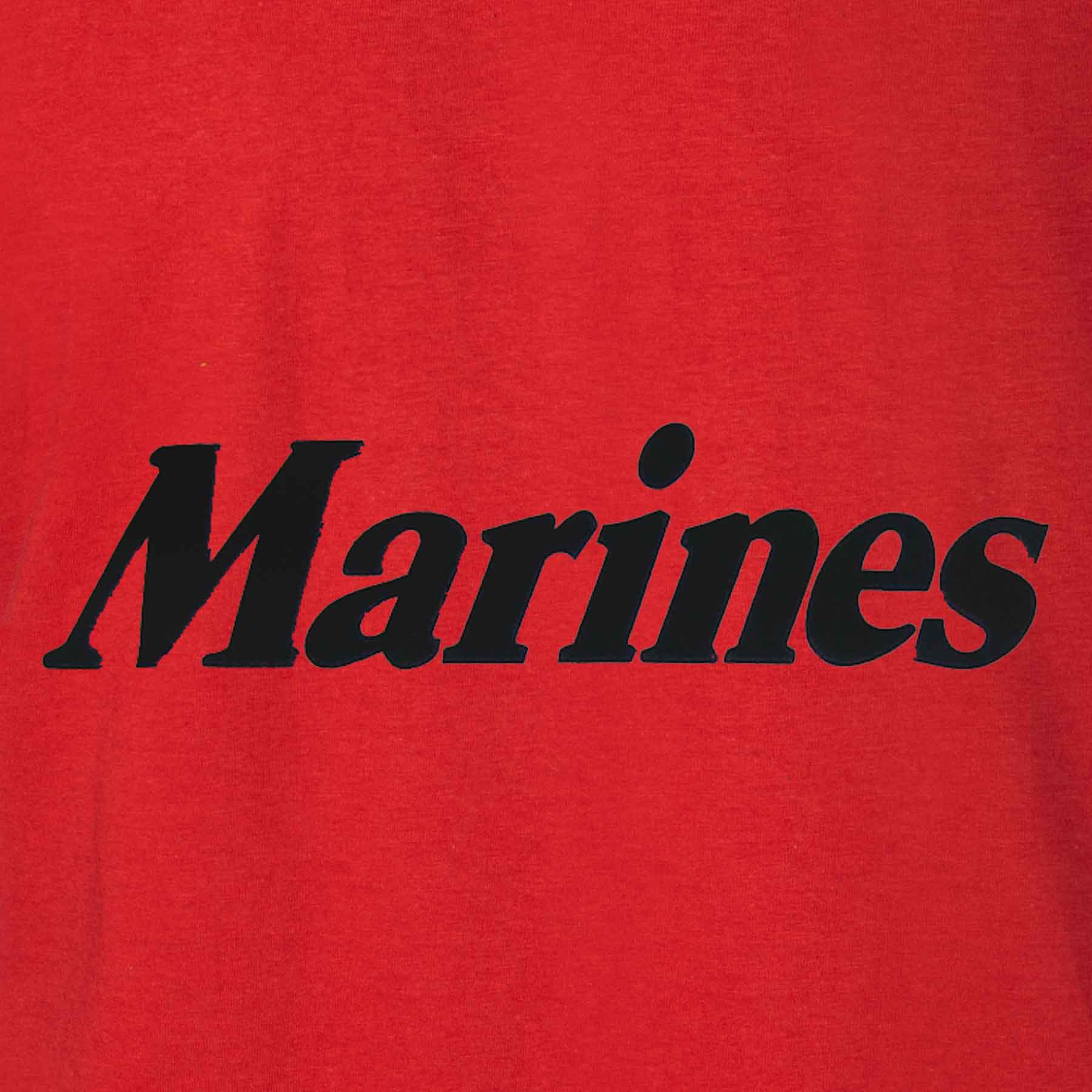 Marines T-shirt- Red - Image 3